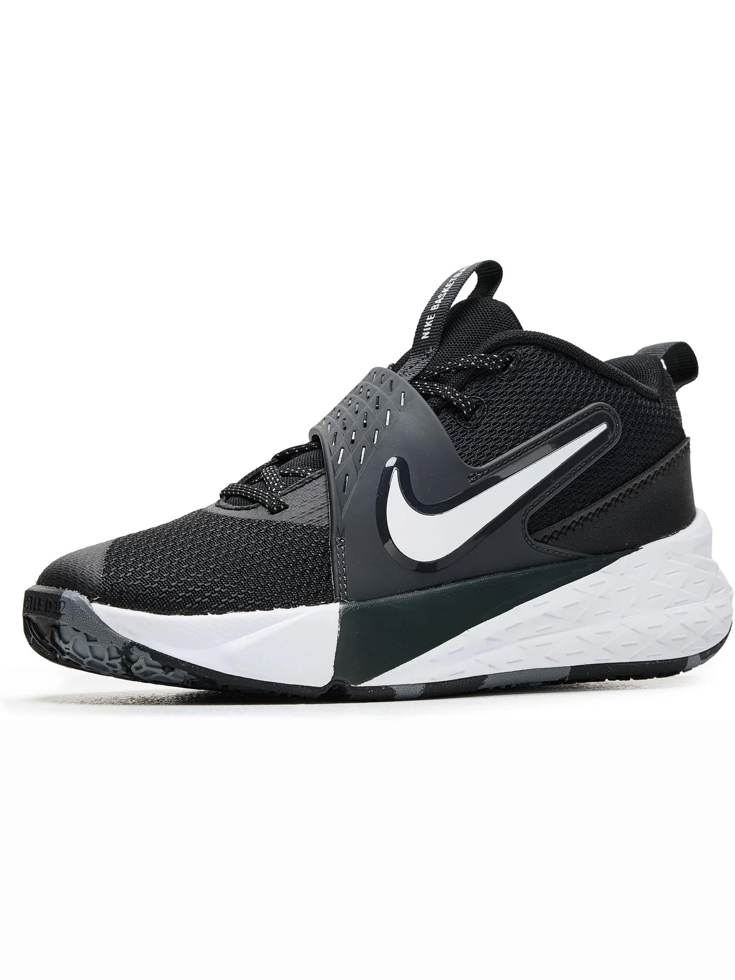 Кроссовки Nike Kids Team Hustle D 12 — изображение 1 из 7, черный/белый