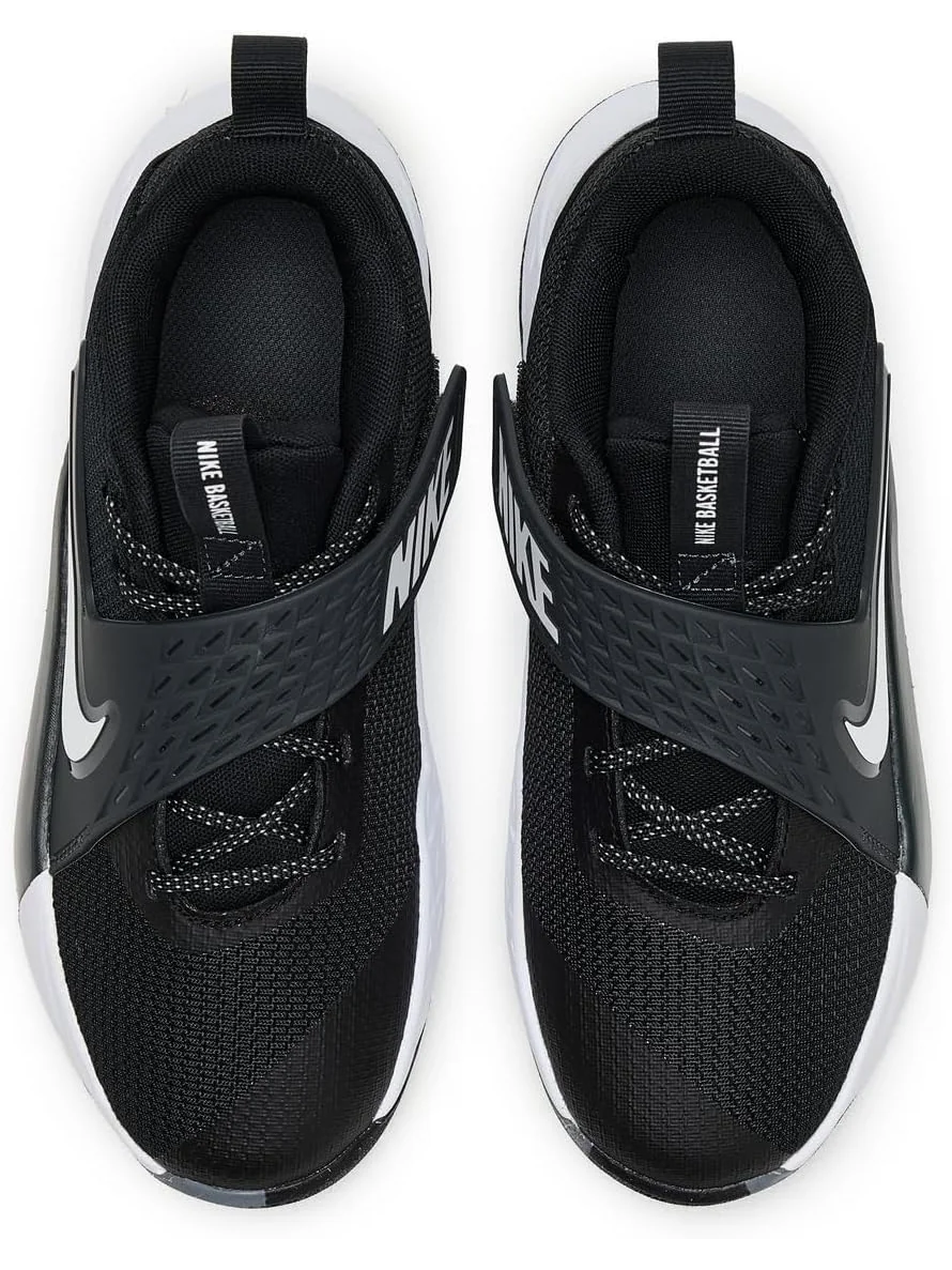 Кроссовки Nike Kids Team Hustle D 12 — изображение 2 из 7, черный/белый