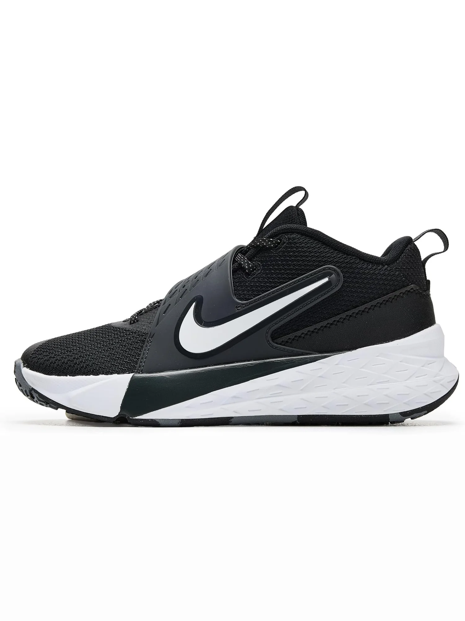 Кроссовки Nike Kids Team Hustle D 12 — изображение 4 из 7, черный/белый