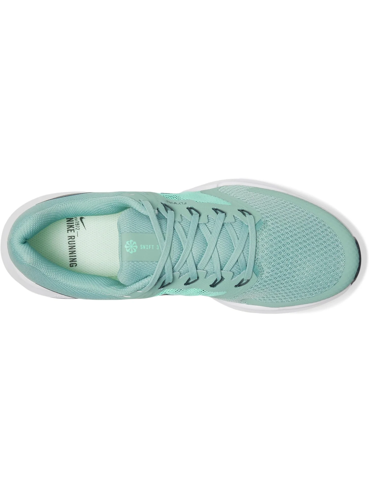 Кроссовки Nike Run Swift 3 — изображение 2 из 7, зеленый//белый