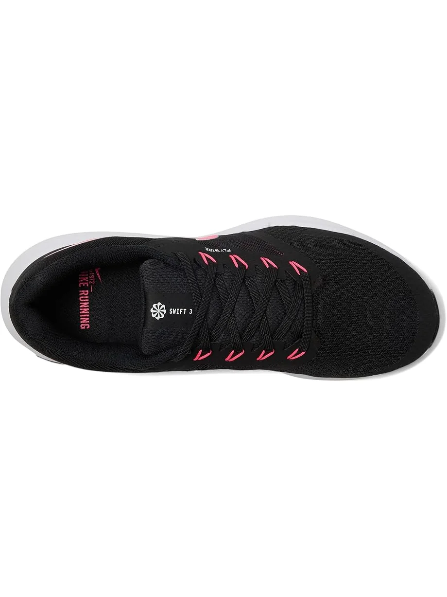 Женские кроссовки Nike Run Swift 3 — изображение 2 из 7, черный/розовый/белый