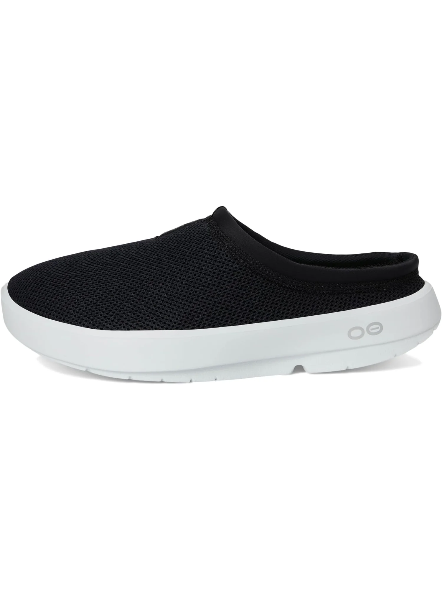 Кроссовки OOFOS OOcoozie Sport Mule Shoe — изображение 4 из 7, белый/черный