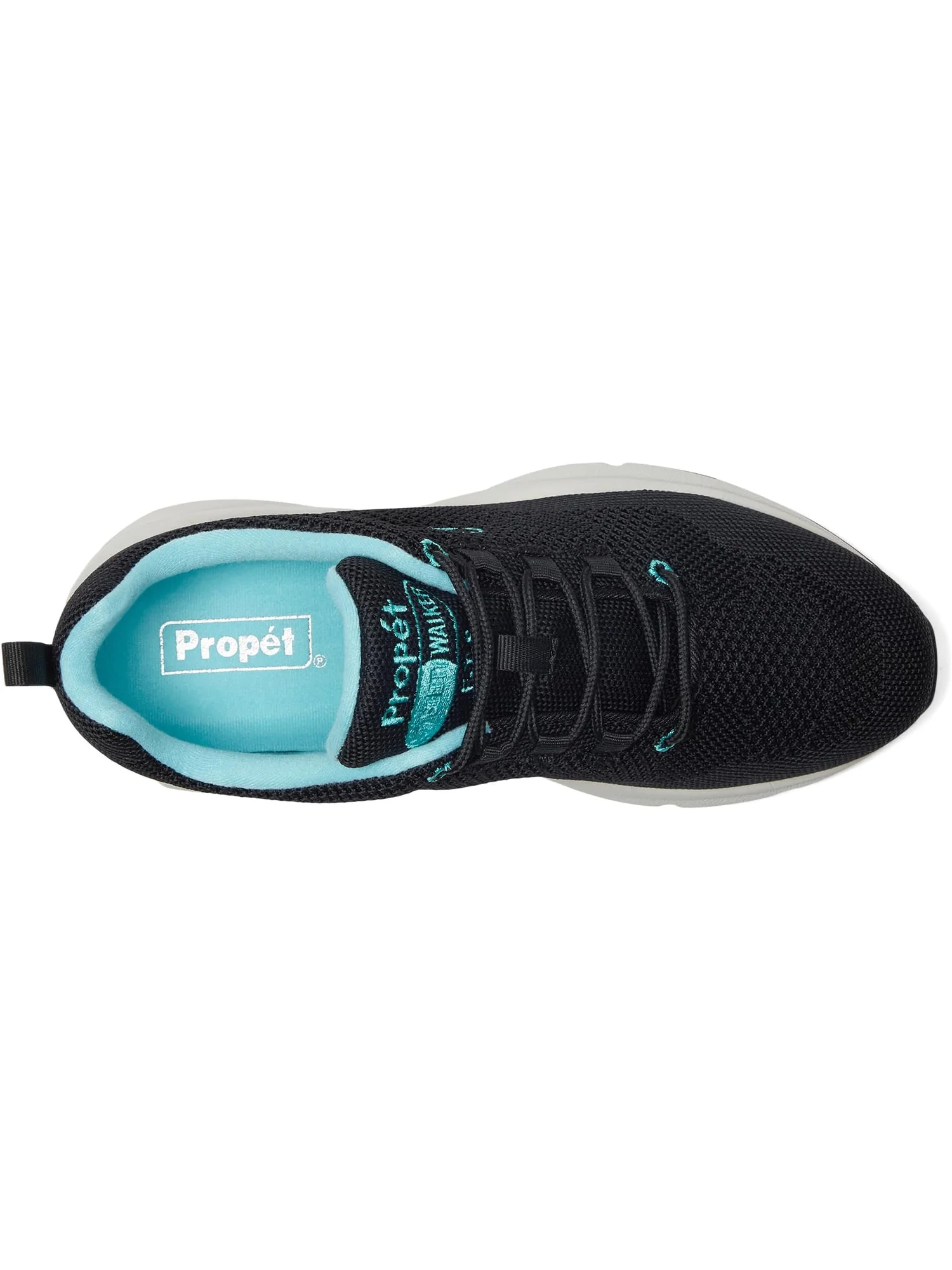 Кроссовки Propet Stability Fly — изображение 2 из 7, черный/голубой