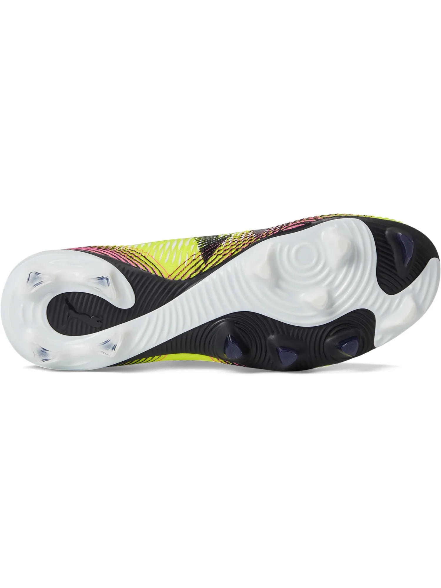 Кроссовки PUMA Future 8 Match Firm, Artificial Ground Soccer Cleats — изображение 3 из 7, желтый-серебристый