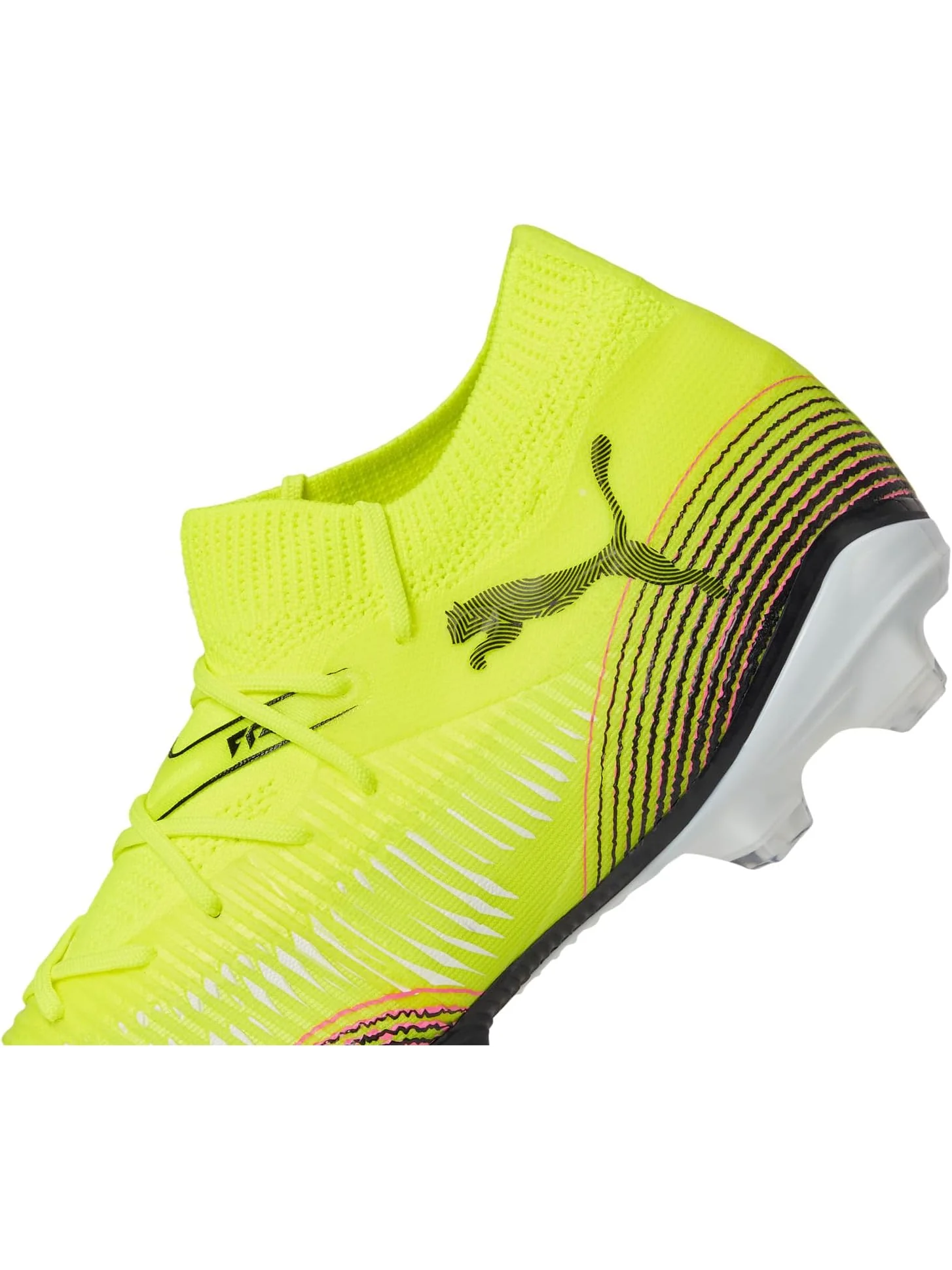Кроссовки PUMA Future 8 Match Firm, Artificial Ground Soccer Cleats — изображение 6 из 7, желтый-серебристый
