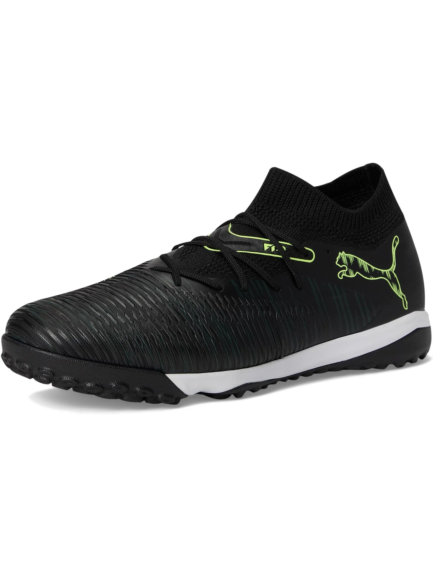 Кроссовки PUMA Future 8 Match Turf Trainer Soccer Cleats — изображение 7 из 7, черный/светлый/зеленый