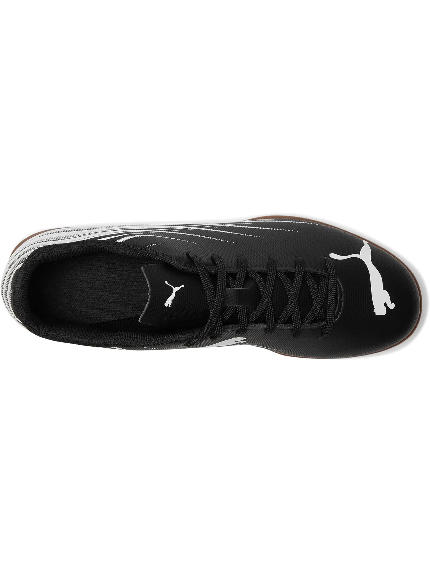 Кроссовки PUMA Attacanto Indoor Trainer Soccer Shoes — изображение 2 из 7, черный/белый