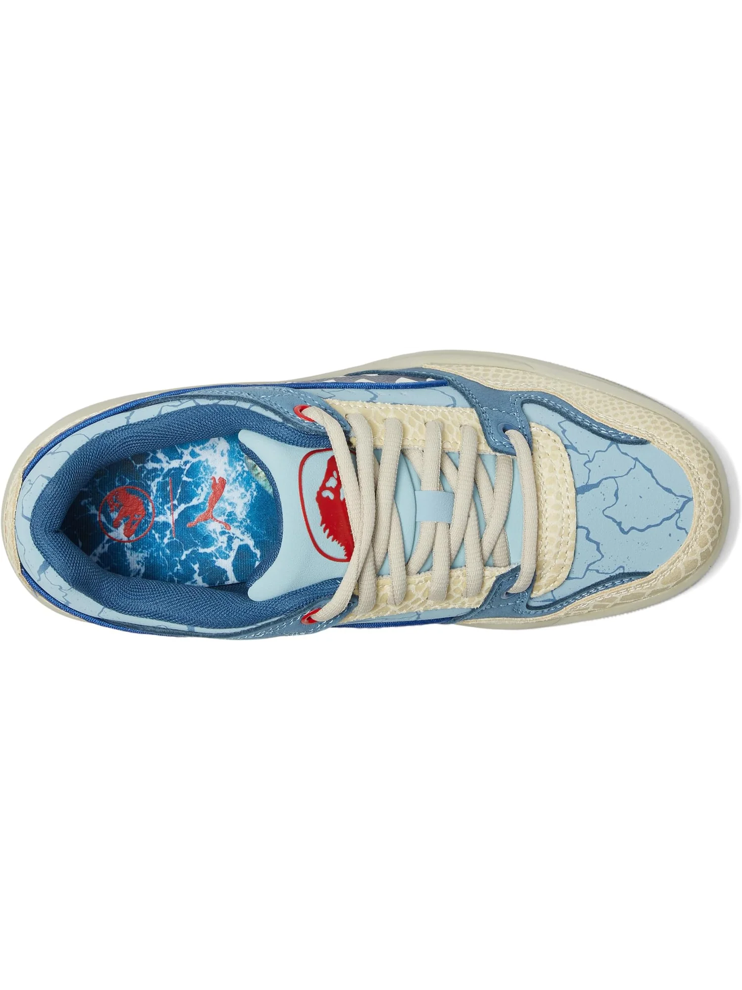 Кроссовки PUMA Kids Rebound Retro Jurassic World Shoes — изображение 2 из 7, темно-синий