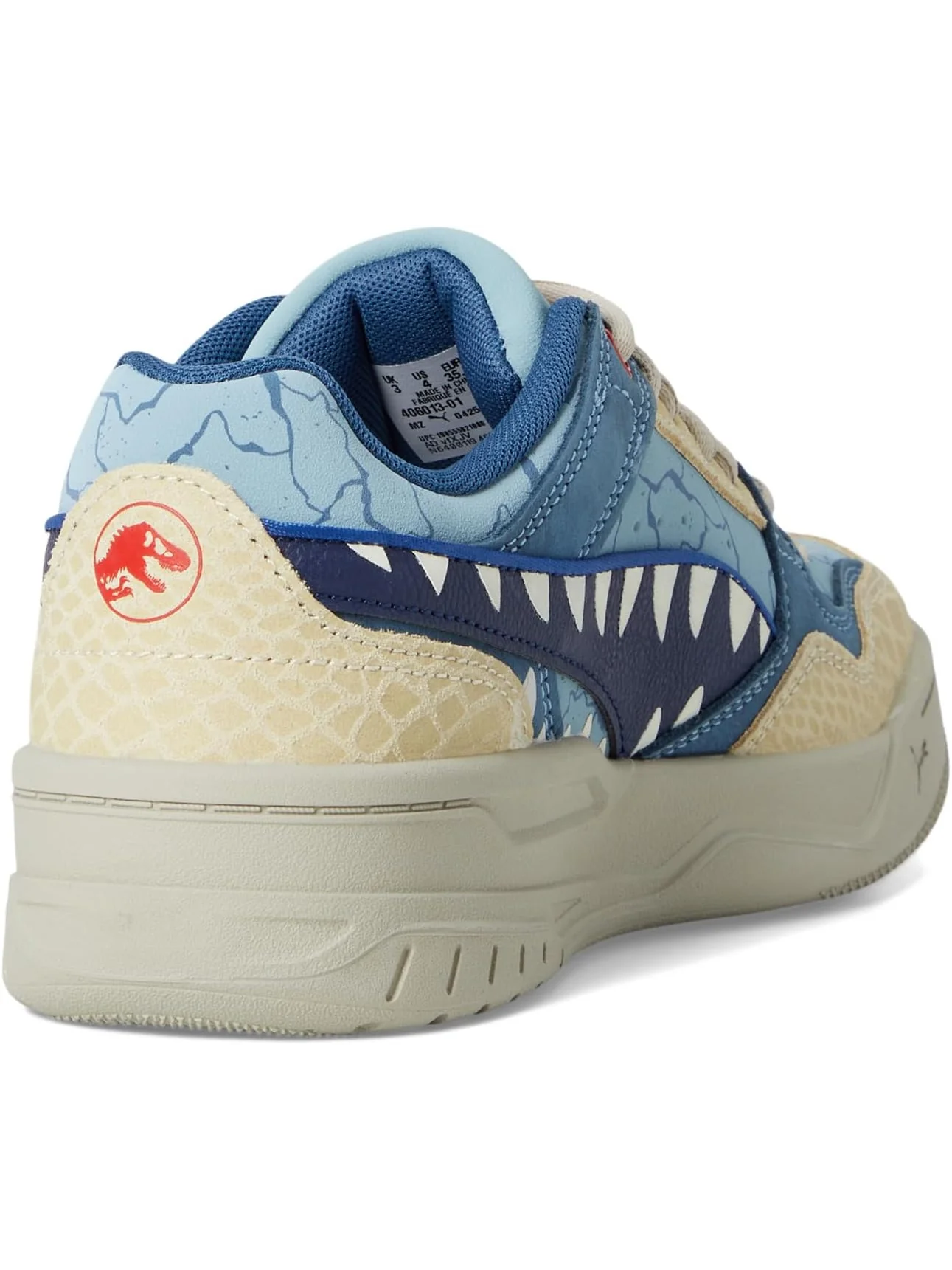 Кроссовки PUMA Kids Rebound Retro Jurassic World Shoes — изображение 5 из 7, темно-синий