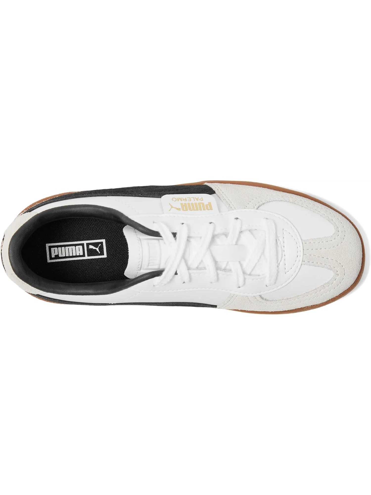 Кроссовки PUMA Kids Palermo — изображение 2 из 7, белый/серый