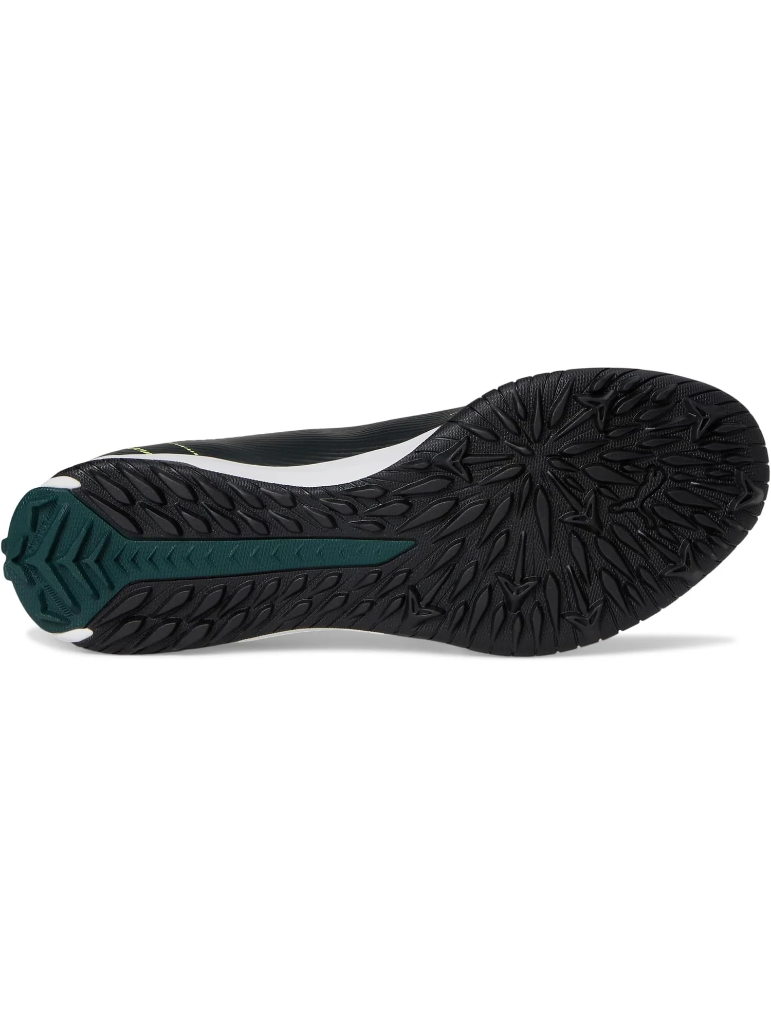 Кроссовки PUMA Ultra 6 Match Turf Trainer Soccer Cleats — изображение 3 из 7, черный/светлый/зеленый