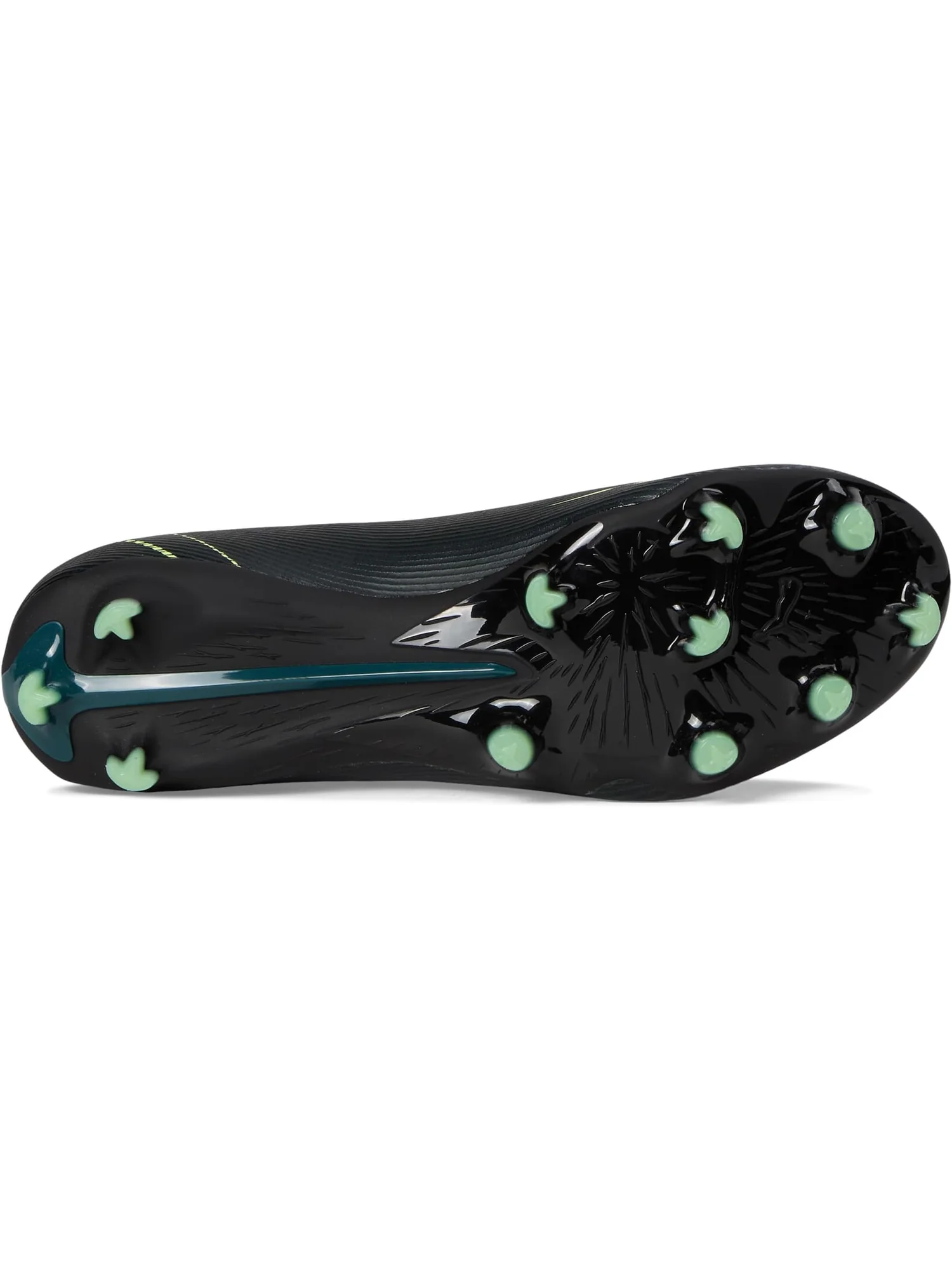 Кроссовки PUMA Ultra 6 Match Firm, Artificial Ground Soccer Cleats — изображение 3 из 7, черный/светлый/зеленый