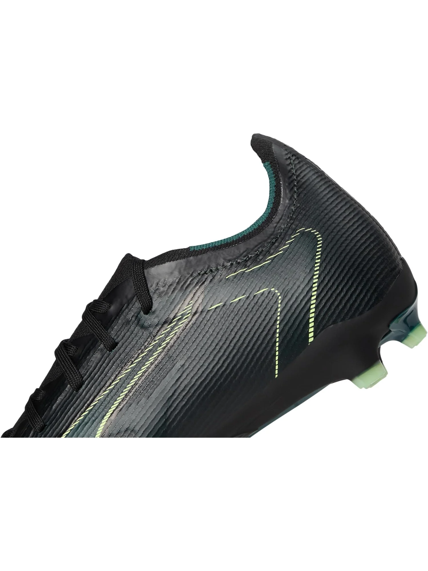 Кроссовки PUMA Ultra 6 Match Firm, Artificial Ground Soccer Cleats — изображение 6 из 7, черный/светлый/зеленый