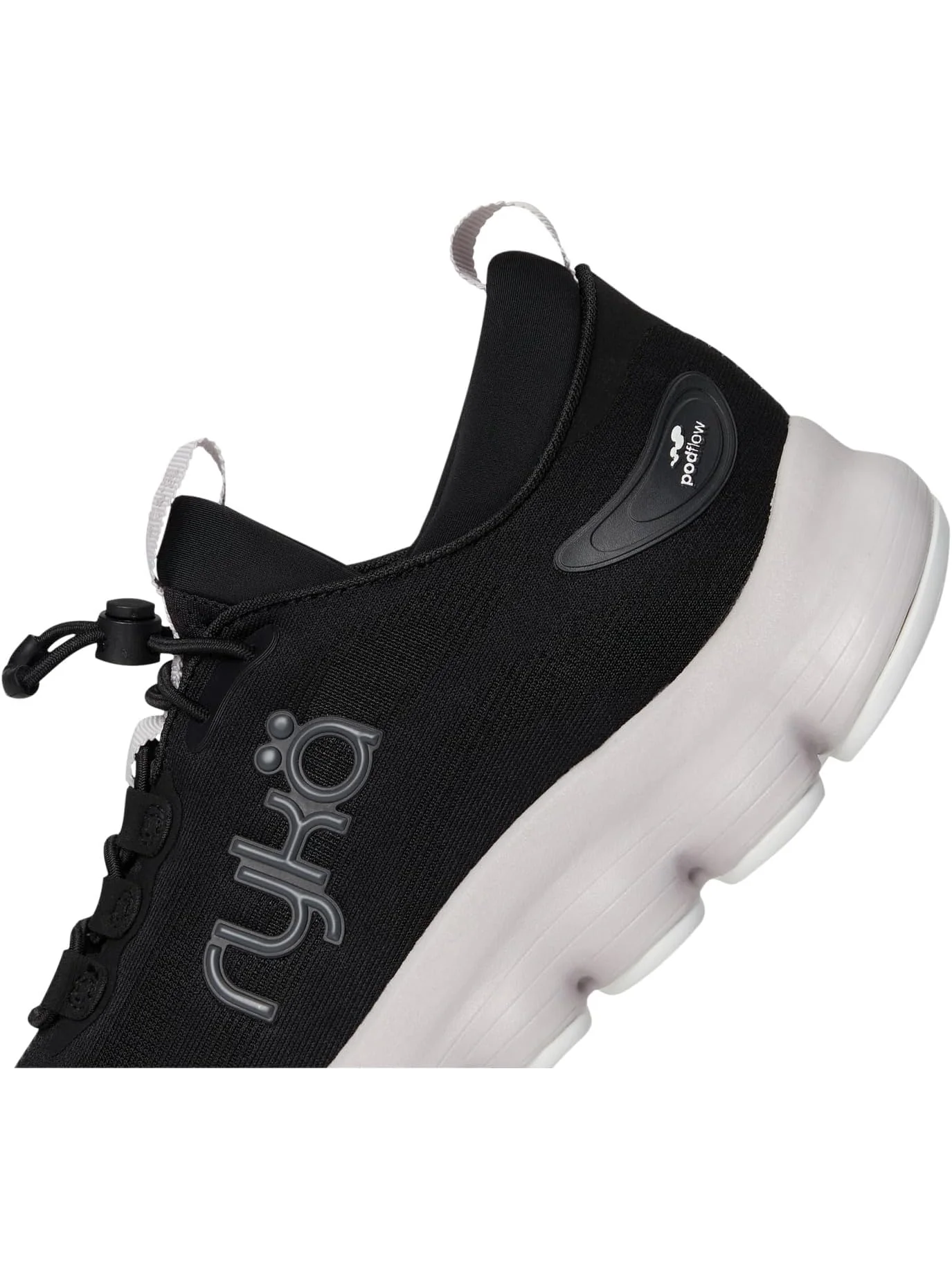 Кроссовки Ryka Podflow EZ Slip On Walking Shoe — изображение 6 из 7, черный
