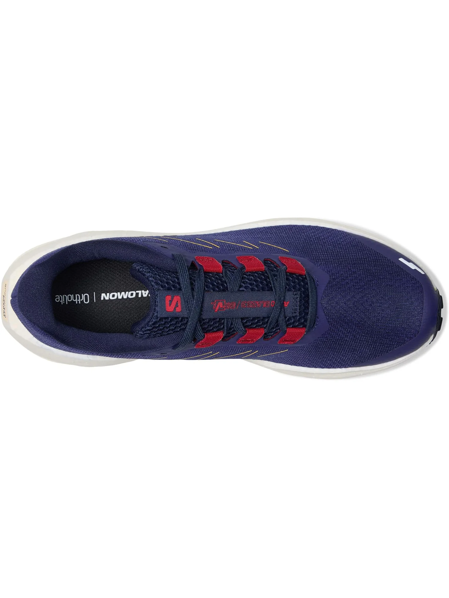 Кроссовки Salomon Men's Aero Blaze 3 GRVL — изображение 2 из 7, синий/красный