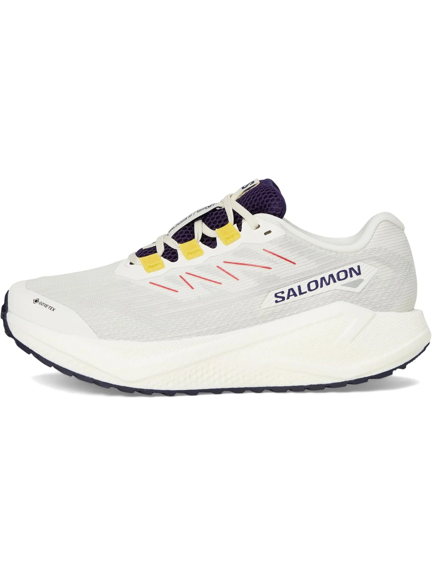 Кроссовки Salomon Men's Aero Blaze 3, Vanilla Ice/Astral Aura/Lemon — изображение 4 из 7, желтый