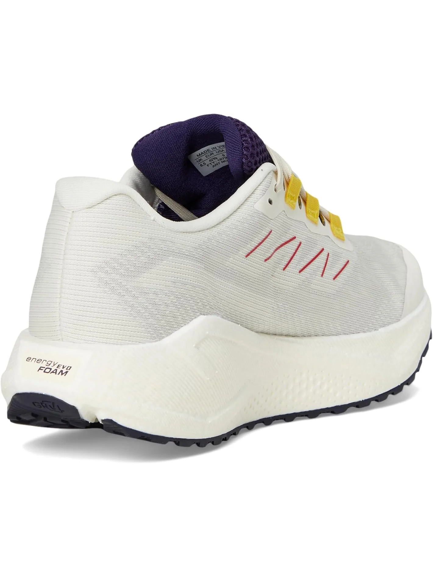 Кроссовки Salomon Men's Aero Blaze 3, Vanilla Ice/Astral Aura/Lemon — изображение 5 из 7, желтый