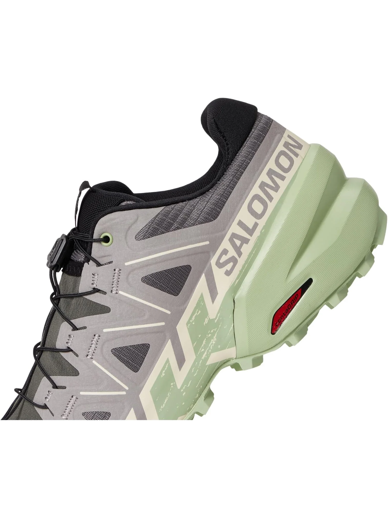 Кроссовки Salomon Speedcross 6 — изображение 6 из 7, зеленый