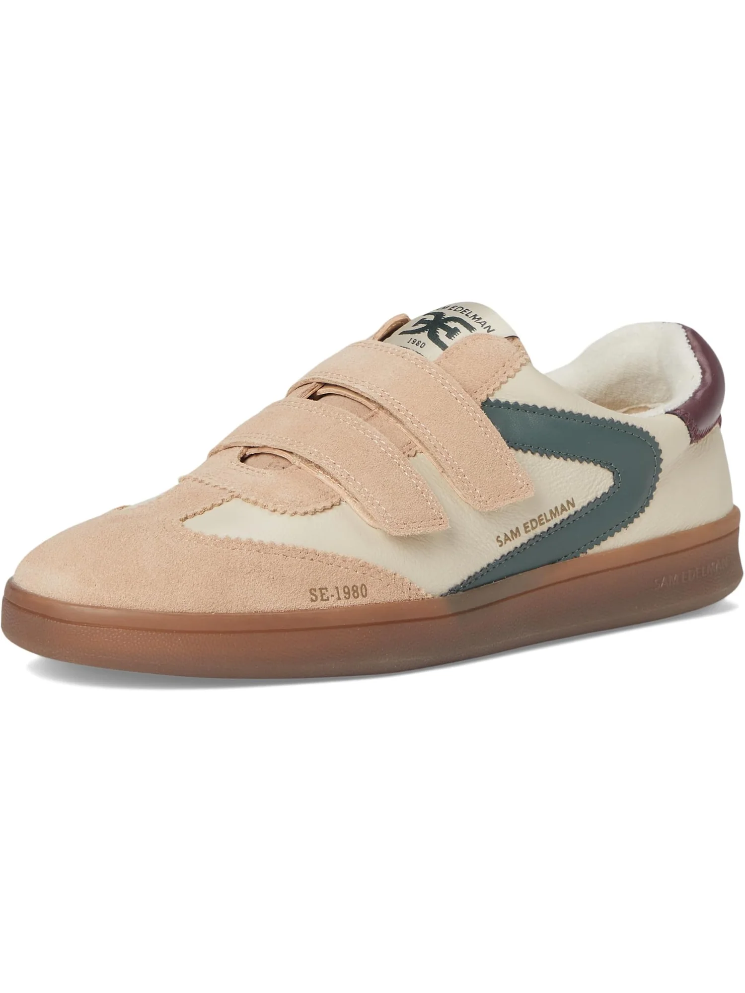 Кроссовки Sam Edelman Talia Slip-On Shoes — изображение 7 из 7, слоновая кость//зеленый