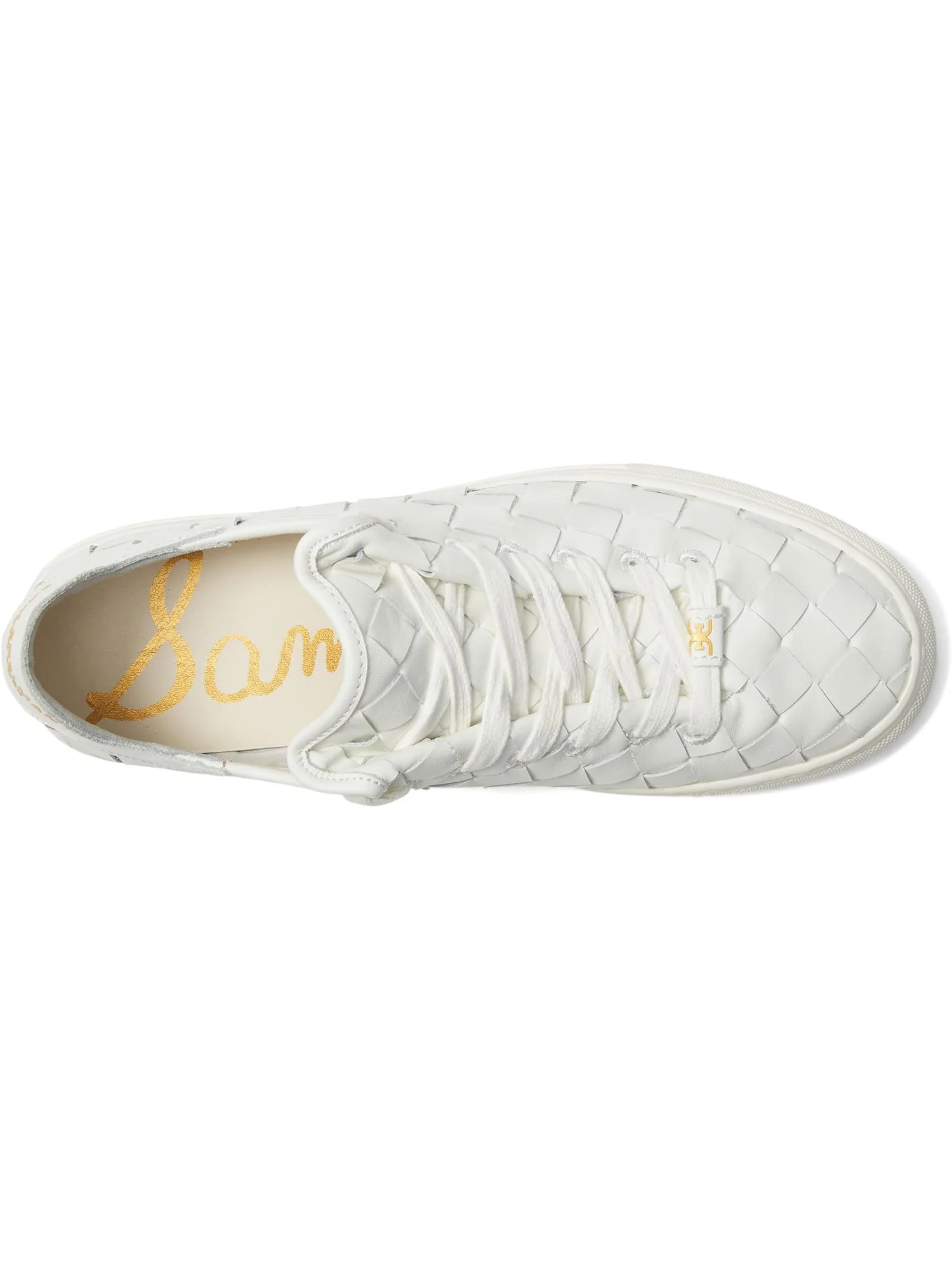 Кроссовки Sam Edelman Poppy Woven — изображение 2 из 7, яркий белый