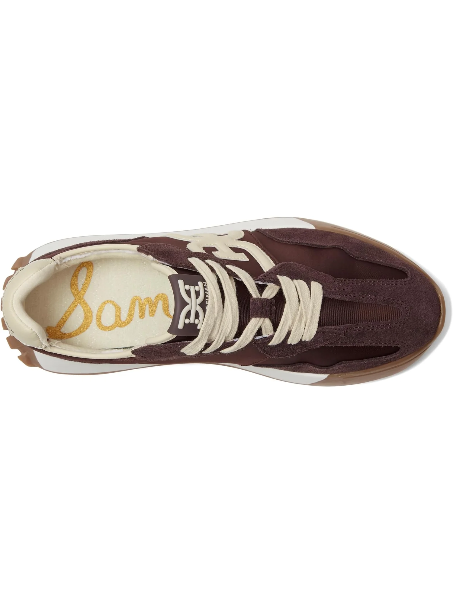 Кроссовки Sam Edelman Langley 3 — изображение 2 из 7, черный/белый