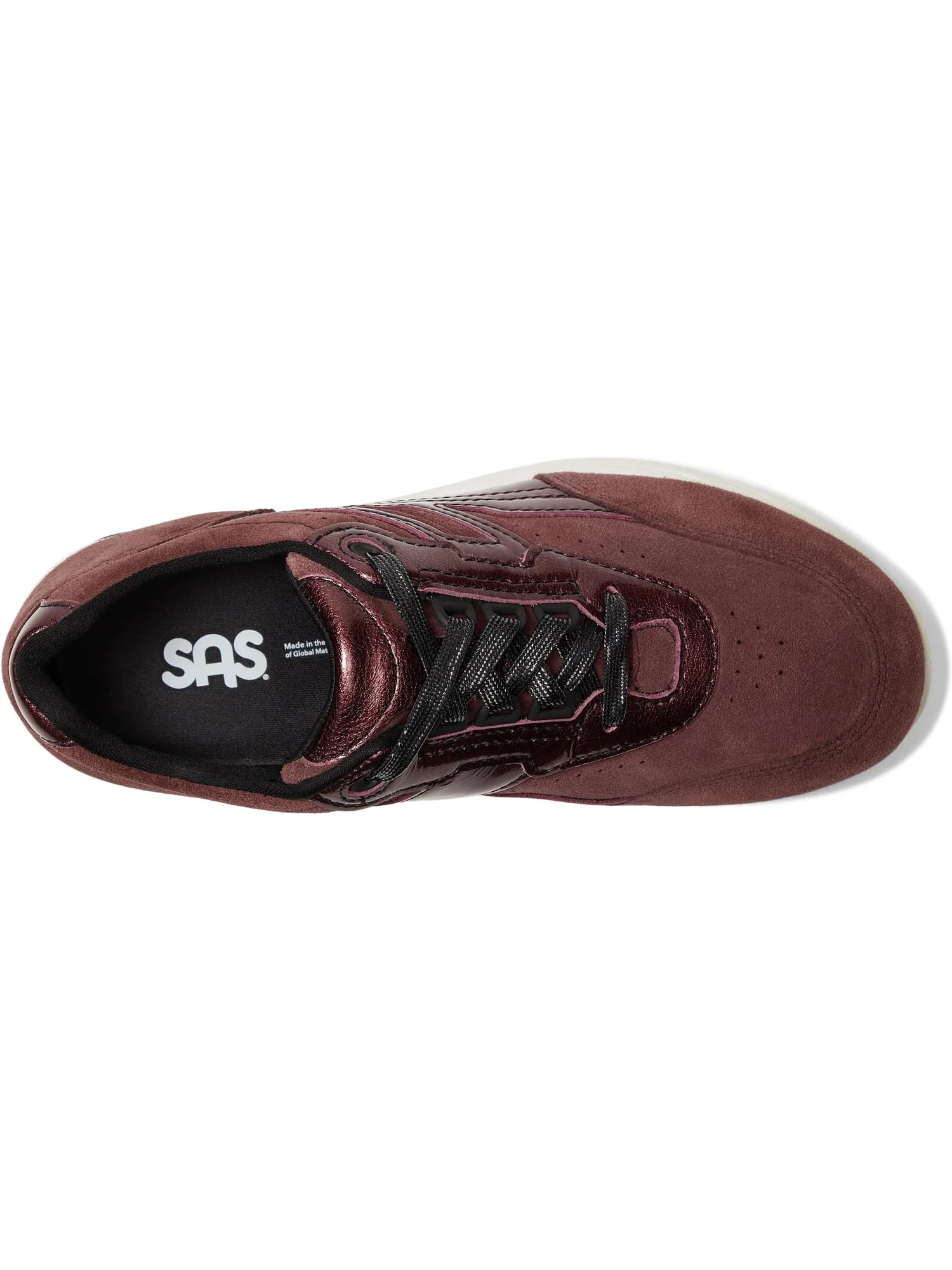 Кроссовки SAS Women's Tour II Athletic Comfort Sneaker, Rhubarb Vino — изображение 2 из 7, ревень