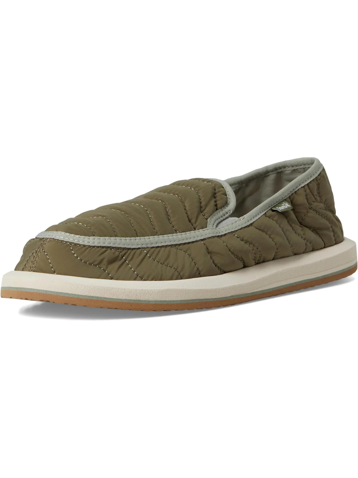 Кроссовки Sanuk Donna Quilted — изображение 7 из 7, оливковый