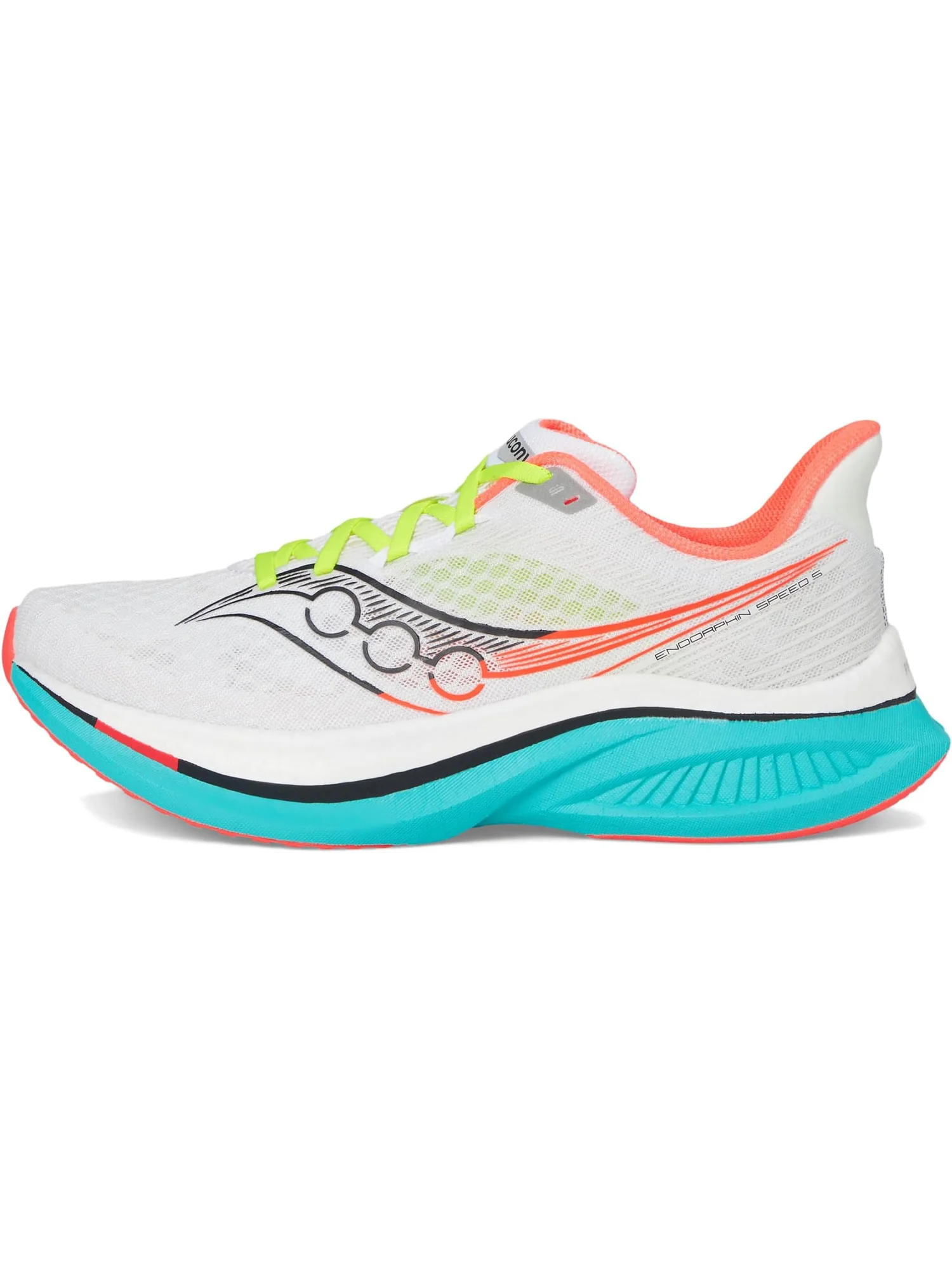Кроссовки Saucony Endorphin Speed 5 — изображение 4 из 7, белый