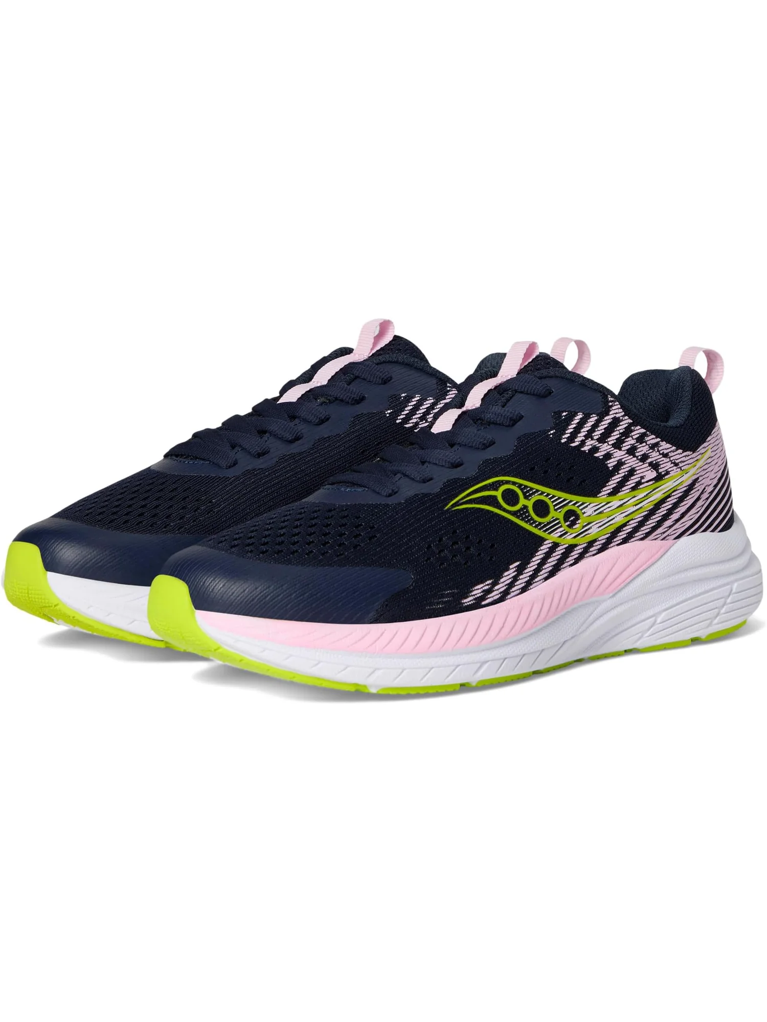 Кроссовки Saucony Kids Hurricane KDZ — изображение 1 из 7, темно-синий/розовый