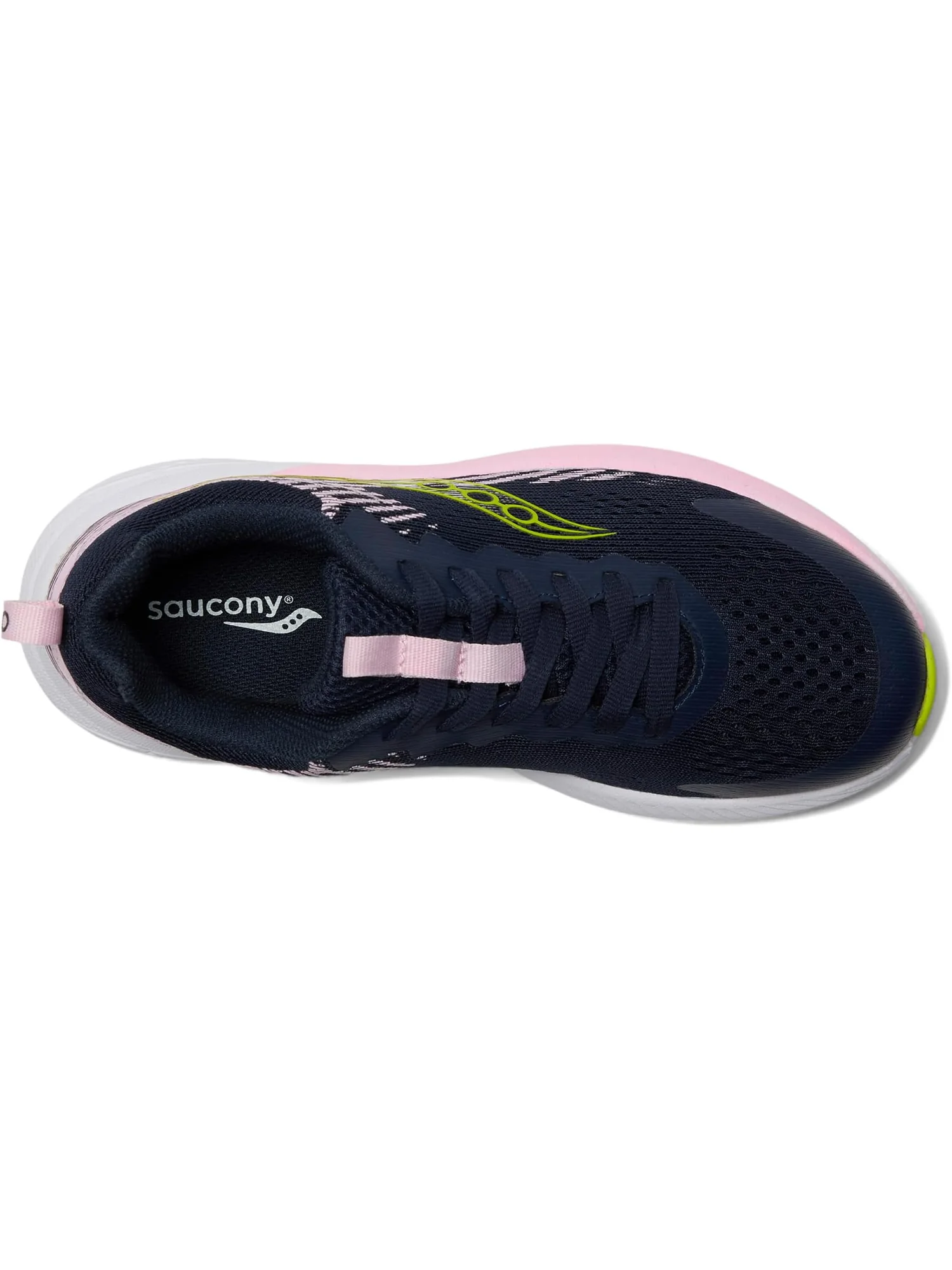 Кроссовки Saucony Kids Hurricane KDZ — изображение 2 из 7, темно-синий/розовый
