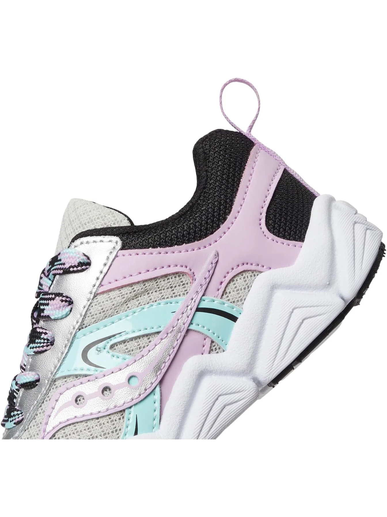 Кроссовки Saucony Kids Flash XT — изображение 6 из 7, серебристый/черный