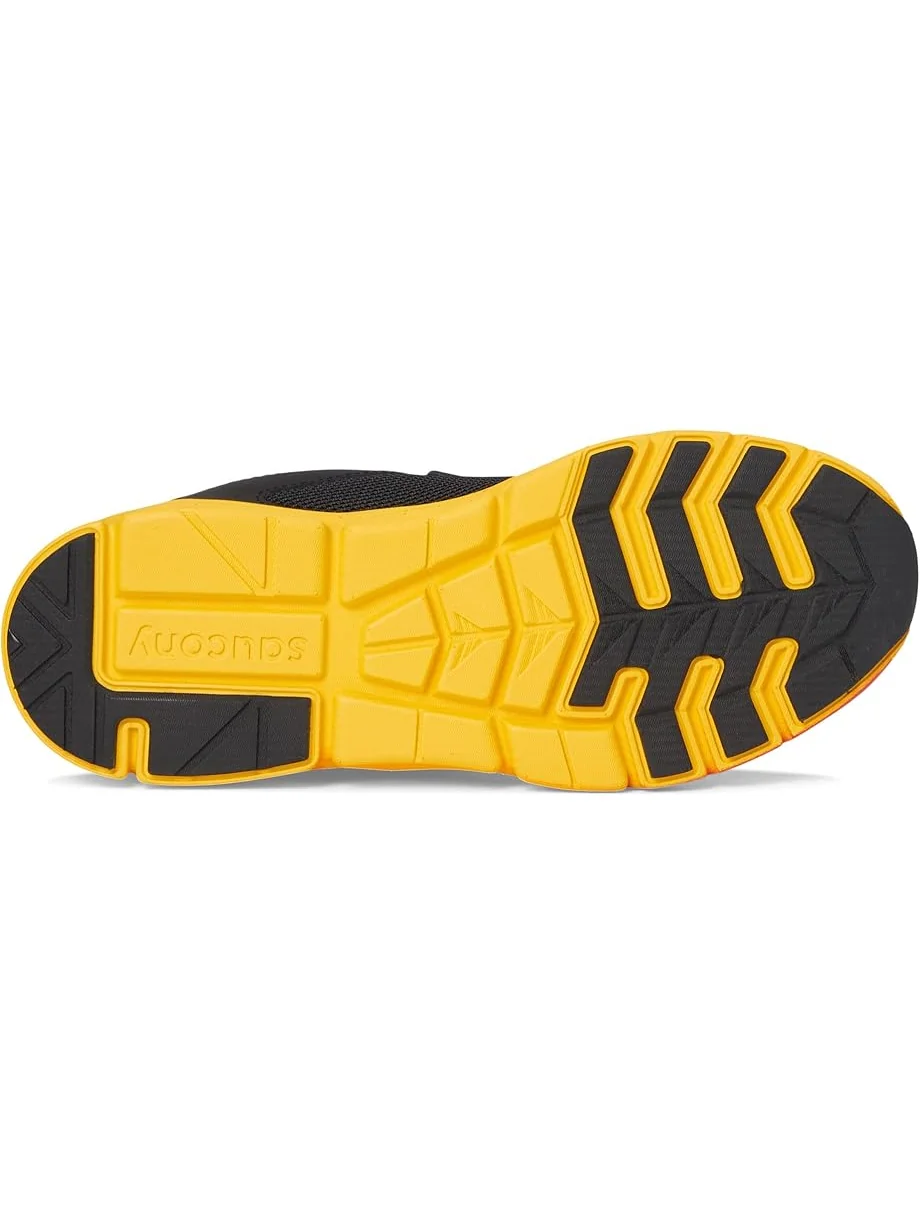 Детские кроссовки Saucony Flash Le (Little Kid/Big Kid) Saucony Kids — изображение 3 из 7, черный/красный