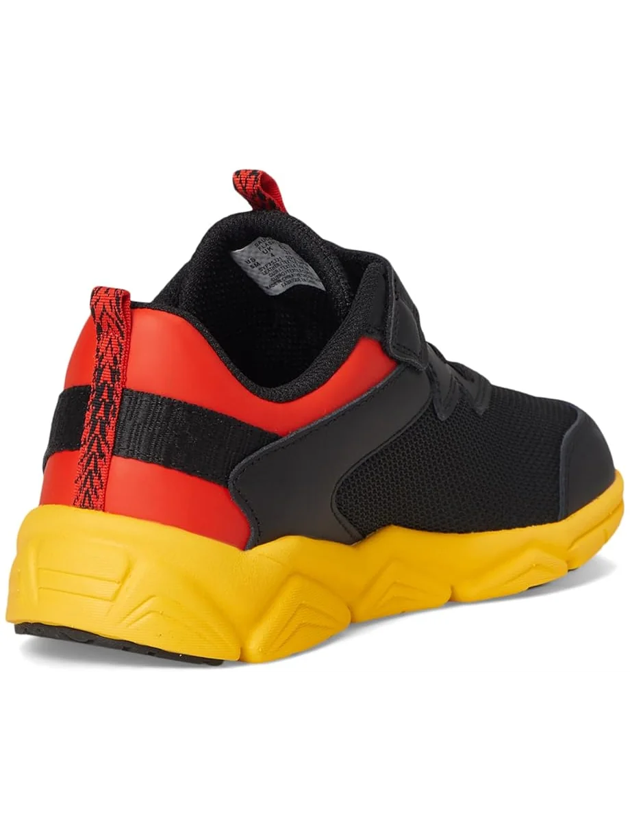 Детские кроссовки Saucony Flash Le (Little Kid/Big Kid) Saucony Kids — изображение 5 из 7, черный/красный