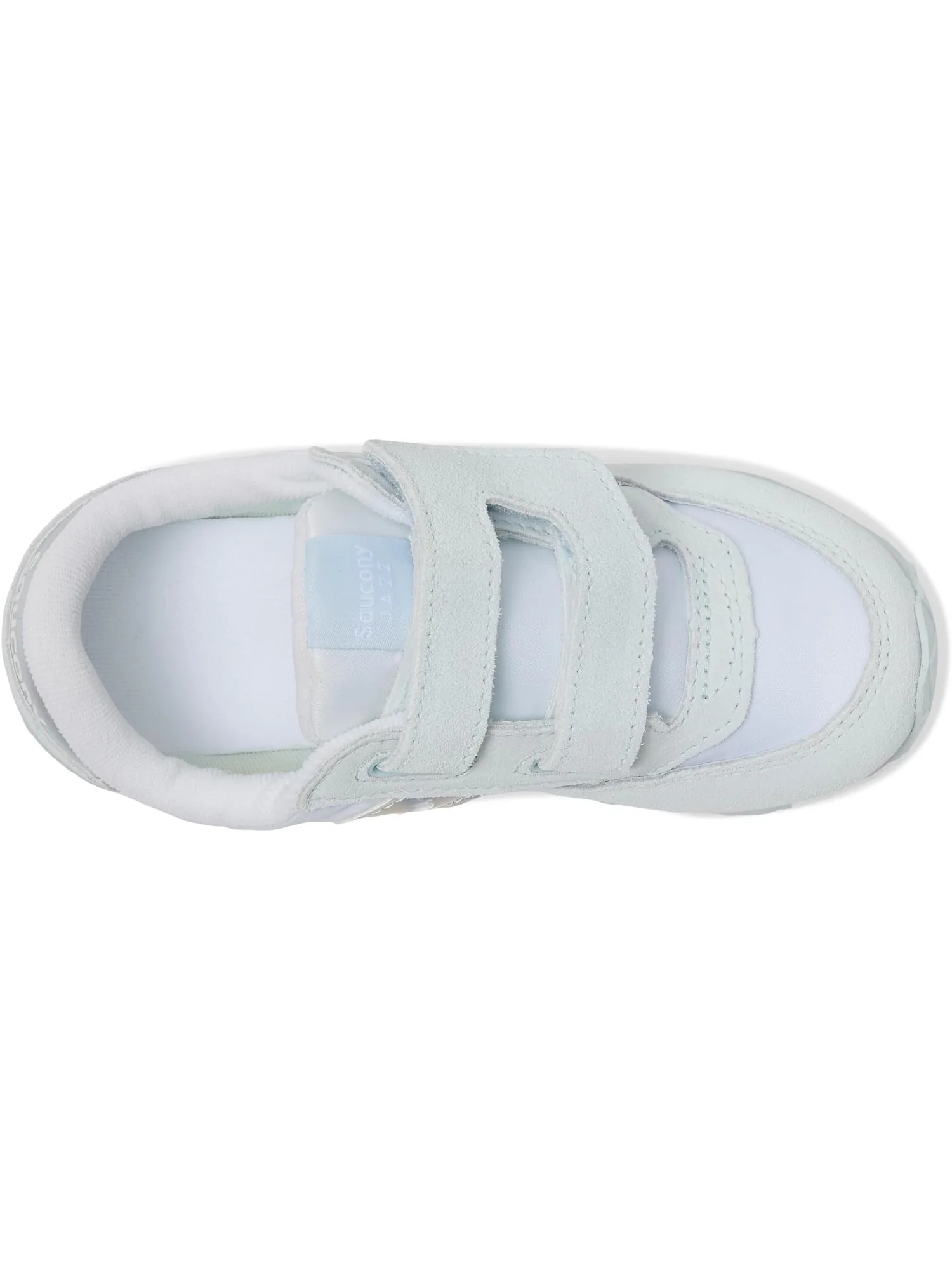 Кроссовки Saucony Kids Originals Jazz Hook & Loop Sneaker — изображение 2 из 7, белый/синий