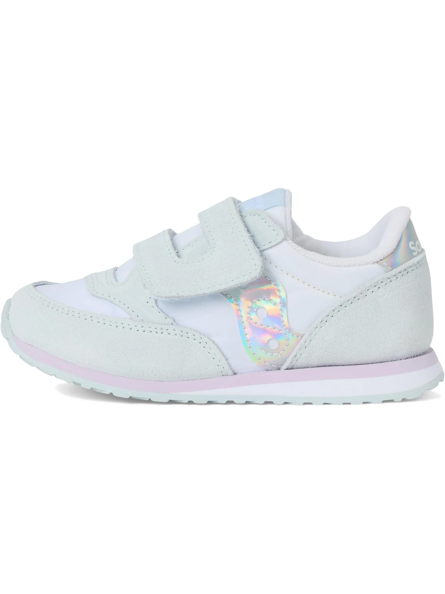 Кроссовки Saucony Kids Originals Jazz Hook & Loop Sneaker — изображение 4 из 7, белый/синий
