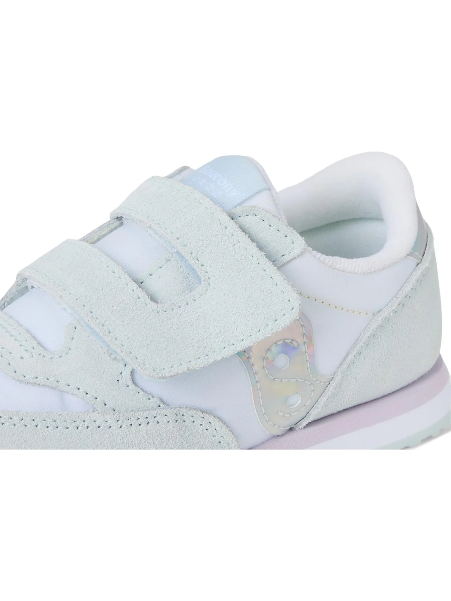 Кроссовки Saucony Kids Originals Jazz Hook & Loop Sneaker — изображение 6 из 7, белый/синий
