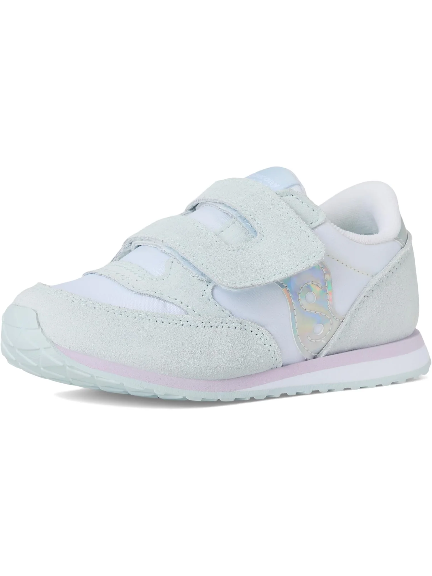 Кроссовки Saucony Kids Originals Jazz Hook & Loop Sneaker — изображение 7 из 7, белый/синий