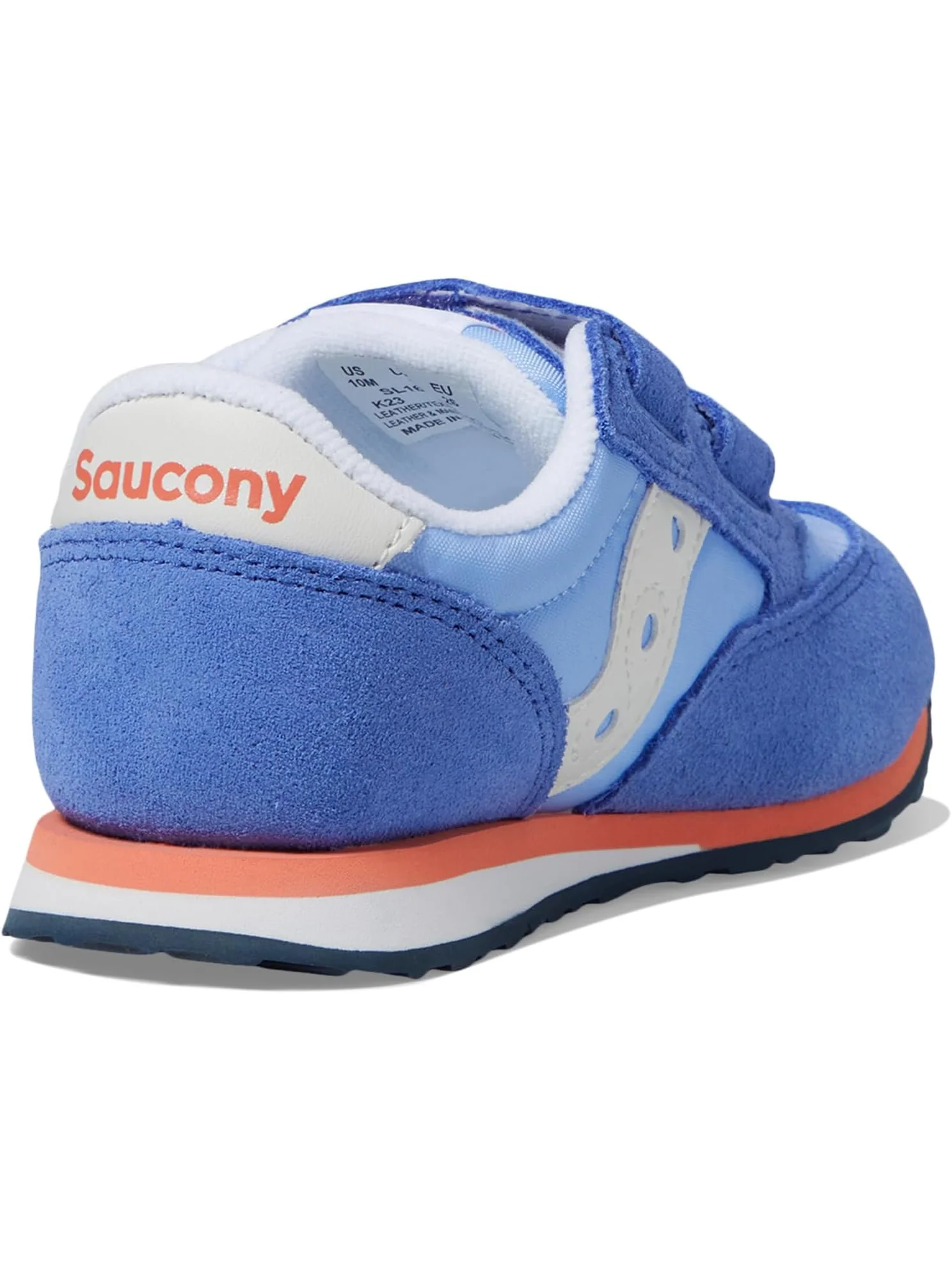 Кроссовки Saucony Kids Originals Jazz Hook & Loop Sneaker — изображение 5 из 6, синий