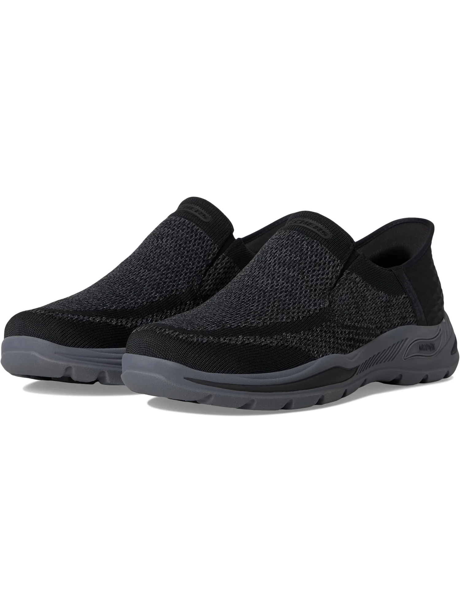 Кроссовки SKECHERS Men's Arch Fit Motley - Atlee — изображение 1 из 7, черный
