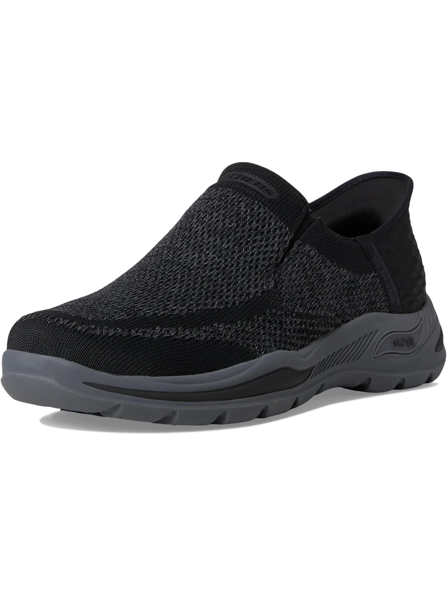 Кроссовки SKECHERS Men's Arch Fit Motley - Atlee — изображение 7 из 7, черный