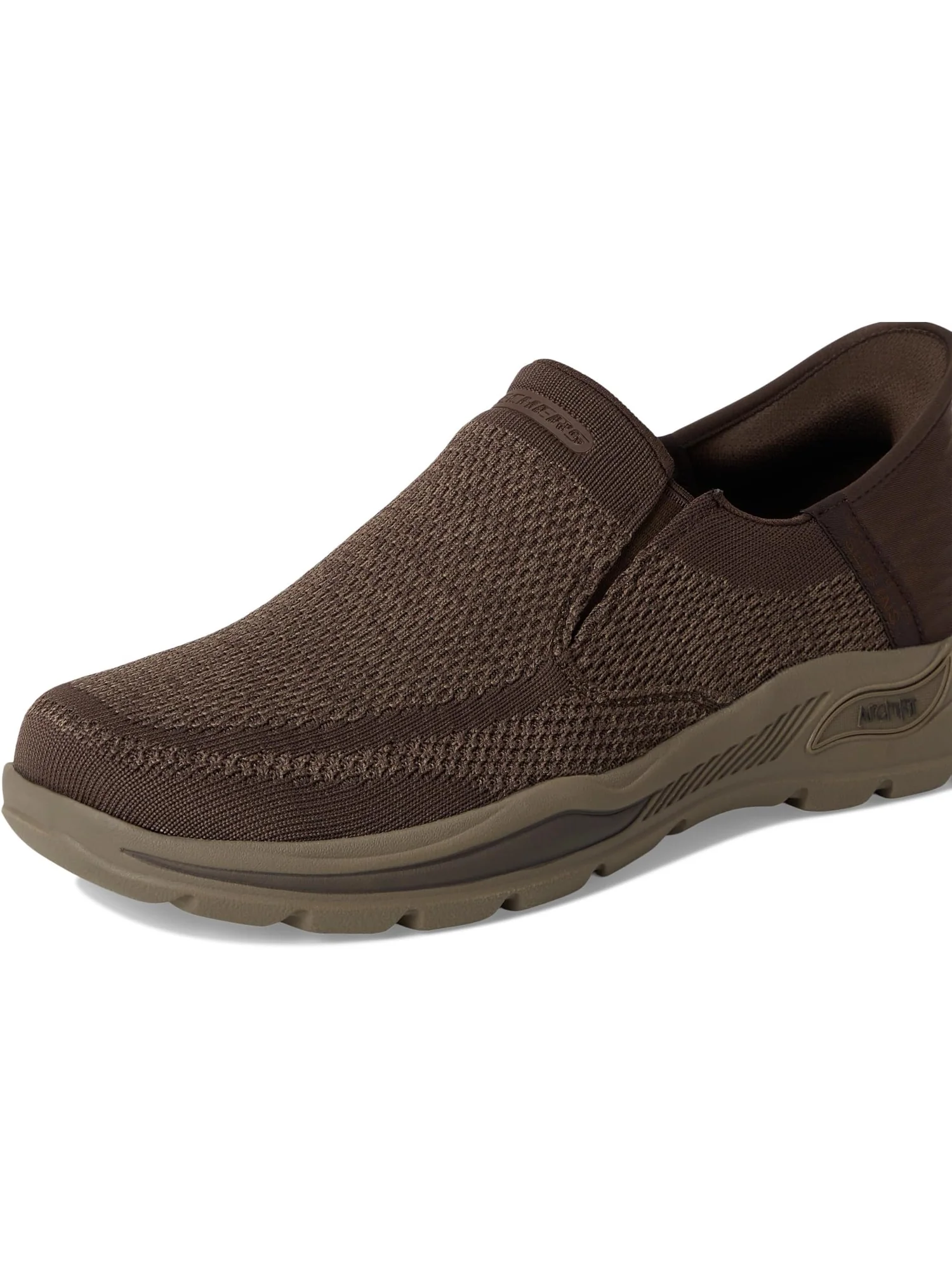 Кроссовки SKECHERS Arch Fit Motley - Atlee — изображение 6 из 7, коричневый