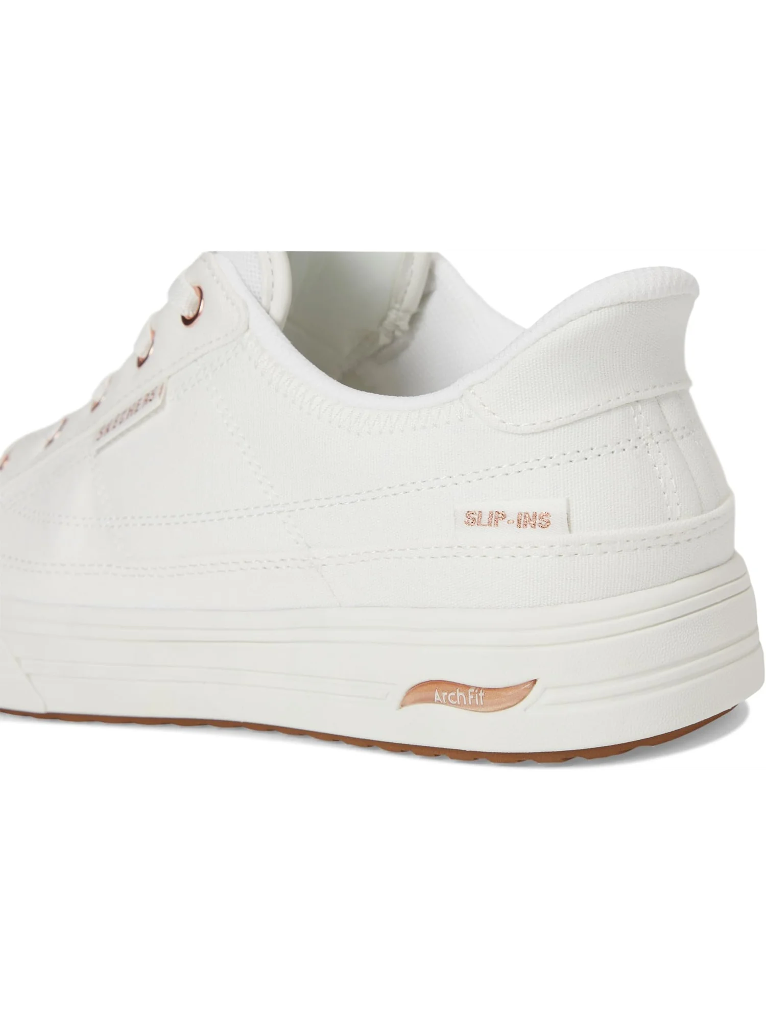 Кроссовки SKECHERS Arch Fit Arcade-See Ya There Hands-Free Slip-Ins — изображение 6 из 7, белый