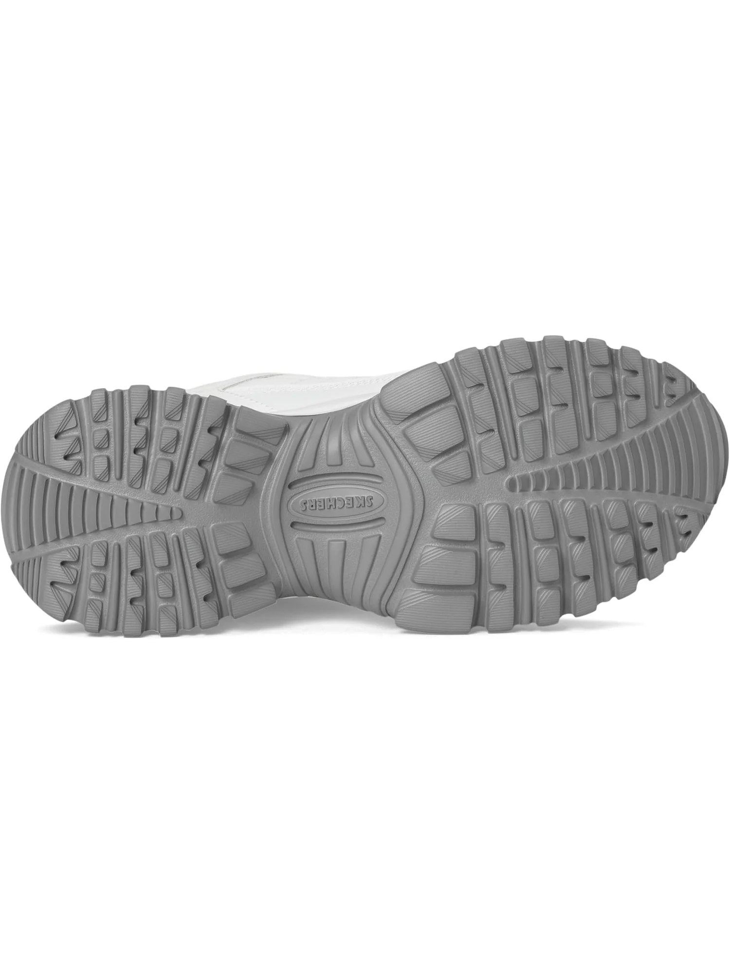 Кроссовки SKECHERS Afterburn E'Lite Grill Corporal Hands Free Slip-In — изображение 3 из 7, белый/серый