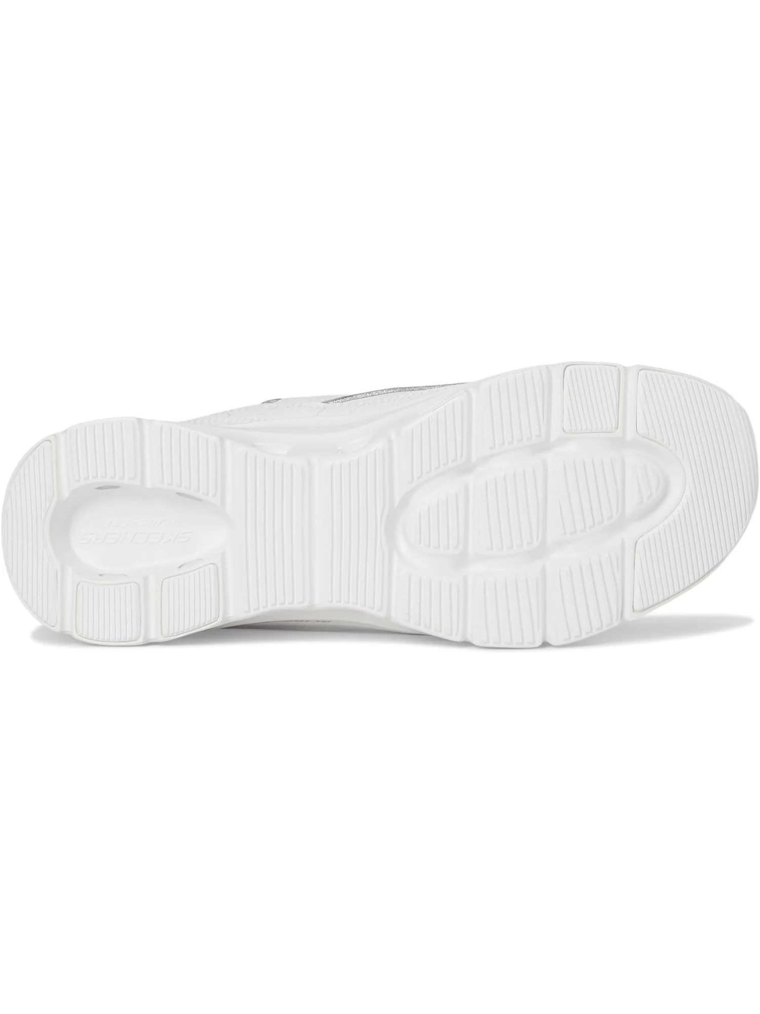 Кроссовки SKECHERS Glide-Step Pro Timeless Twist Hands Free Slip-Ins — изображение 3 из 7, белый серебристый