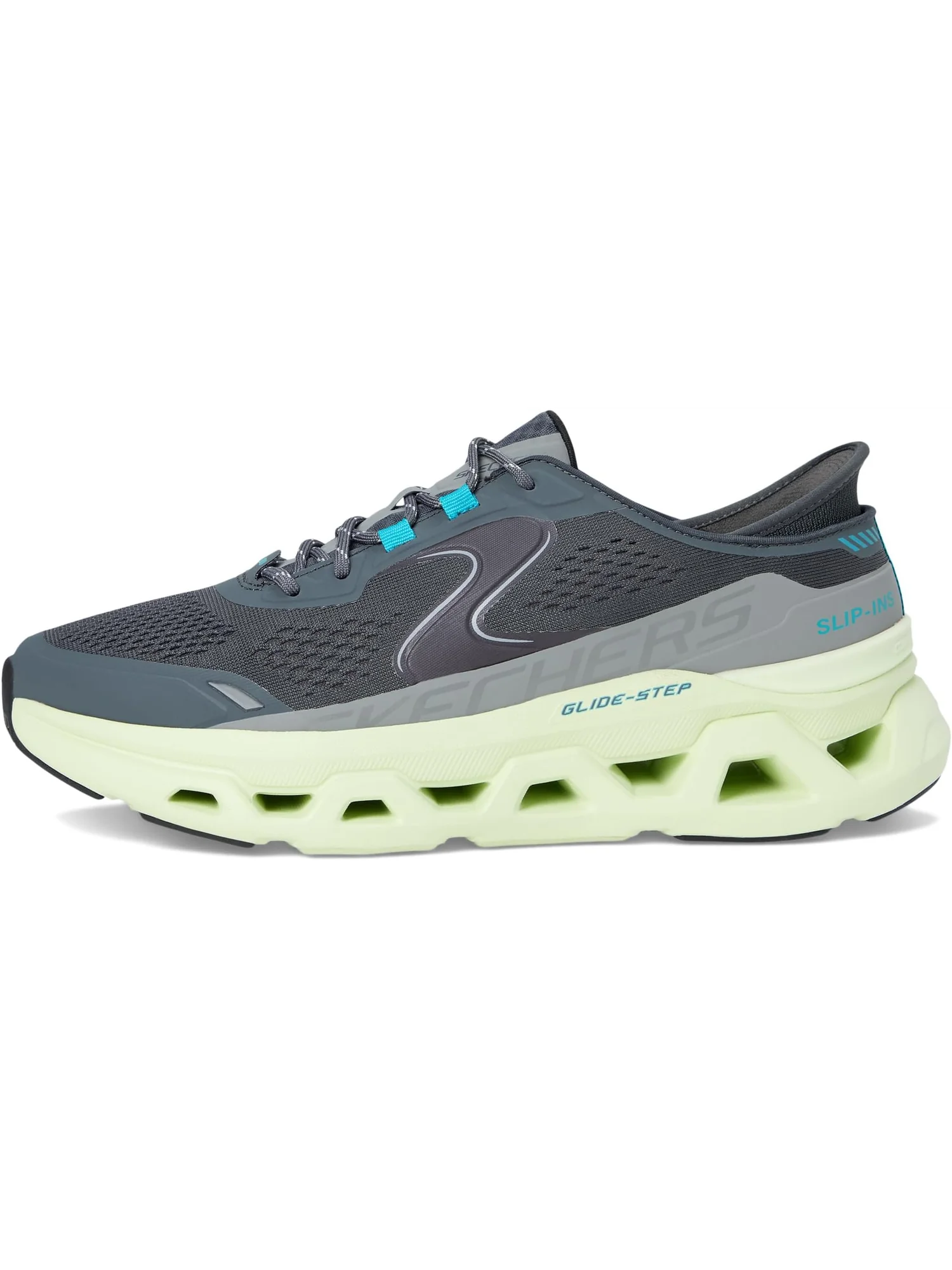 Кроссовки SKECHERS Glide-Step Altus Hands Free Slip-In — изображение 4 из 7, темно-серый