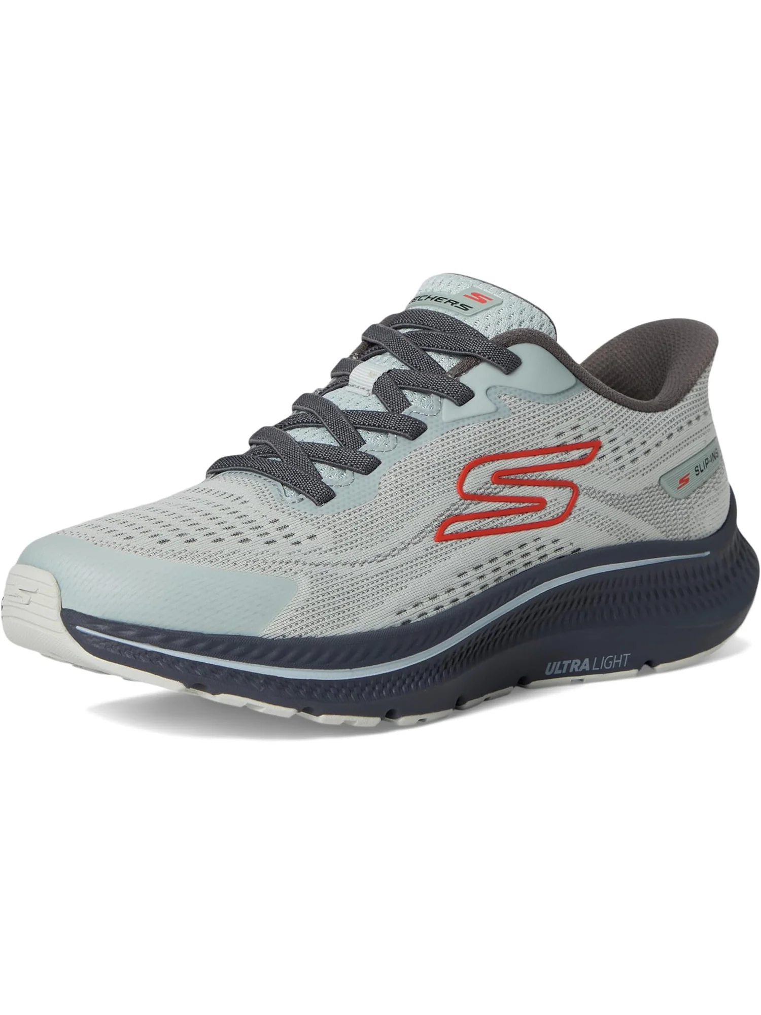 Кроссовки SKECHERS Go Run Consistent 2.0 Lockhart Hands Free Slip-In — изображение 7 из 7, серый/темно-серый