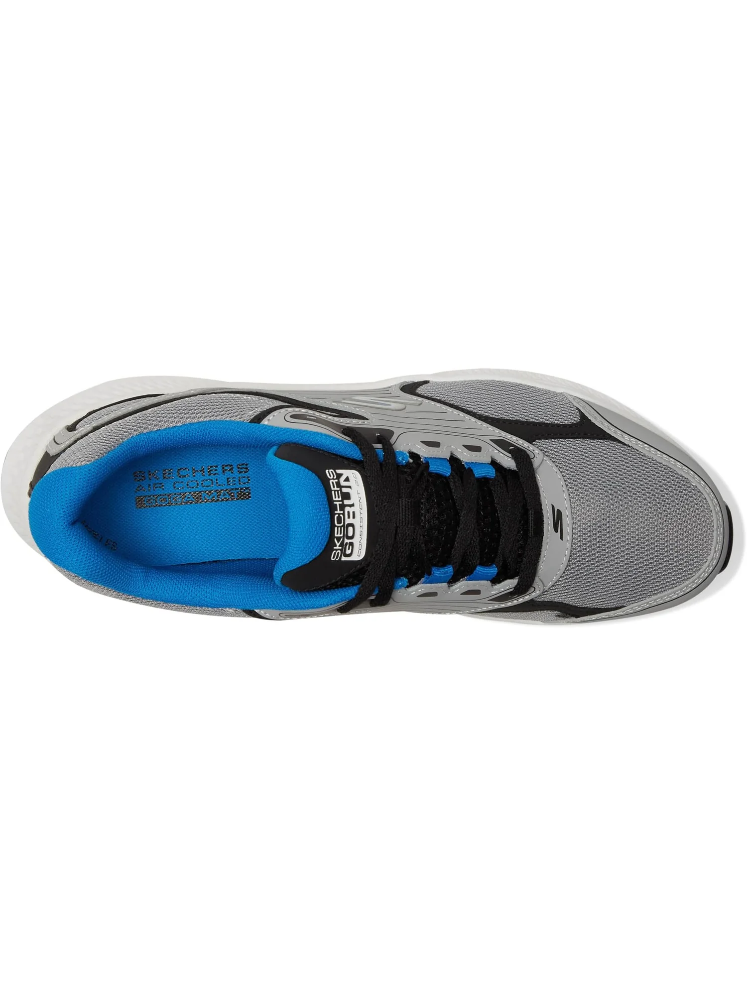 Кроссовки SKECHERS Go Run Consistent 2.0 — изображение 2 из 7, серый/черный
