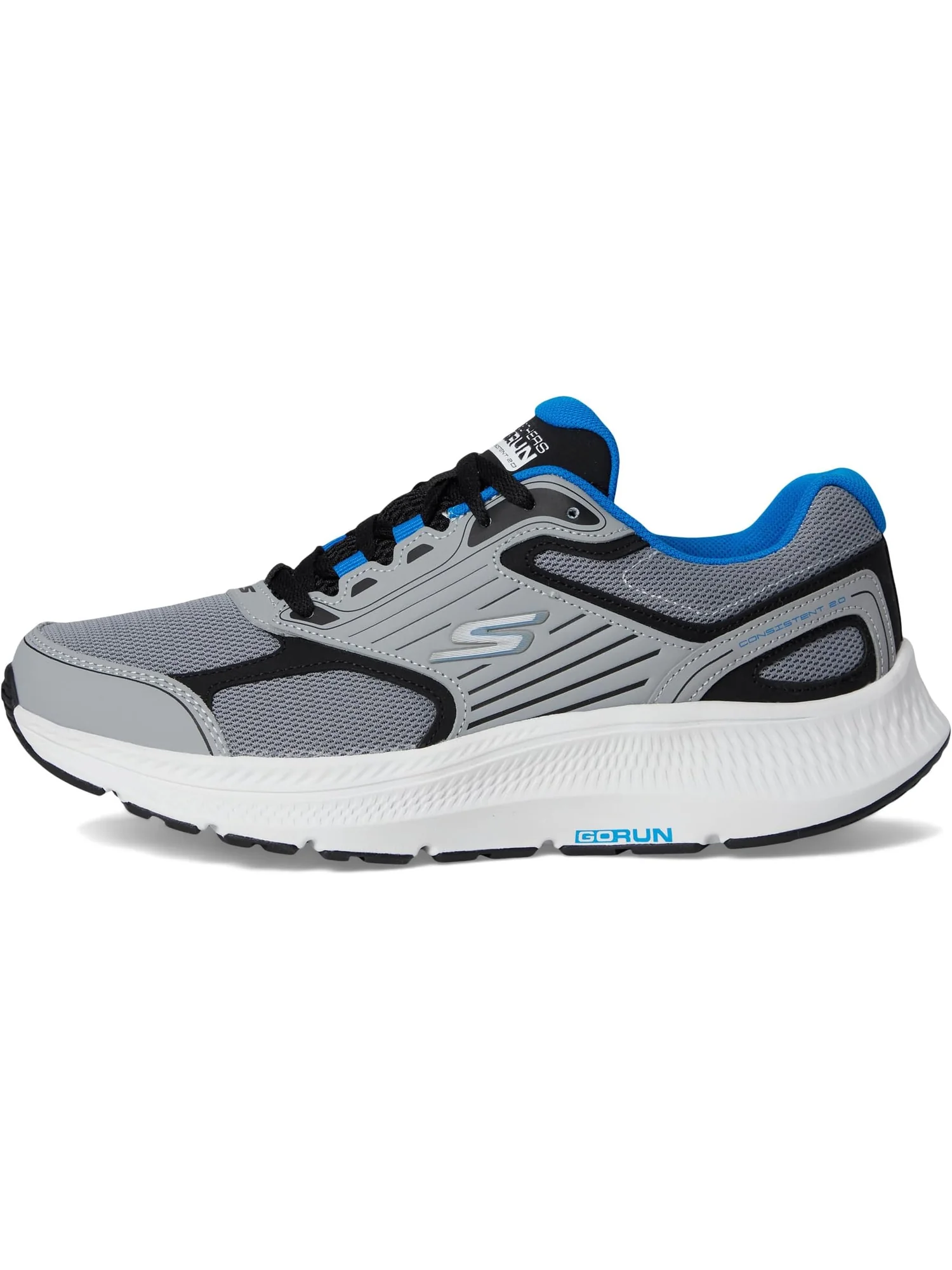 Кроссовки SKECHERS Go Run Consistent 2.0 — изображение 4 из 7, серый/черный