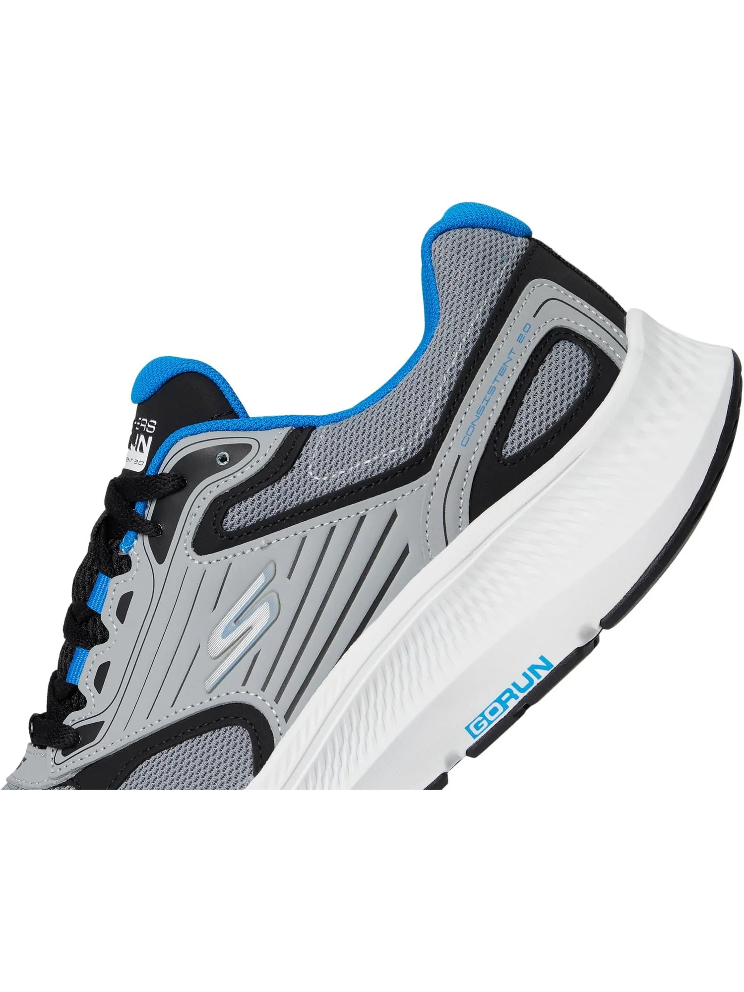 Кроссовки SKECHERS Go Run Consistent 2.0 — изображение 6 из 7, серый/черный