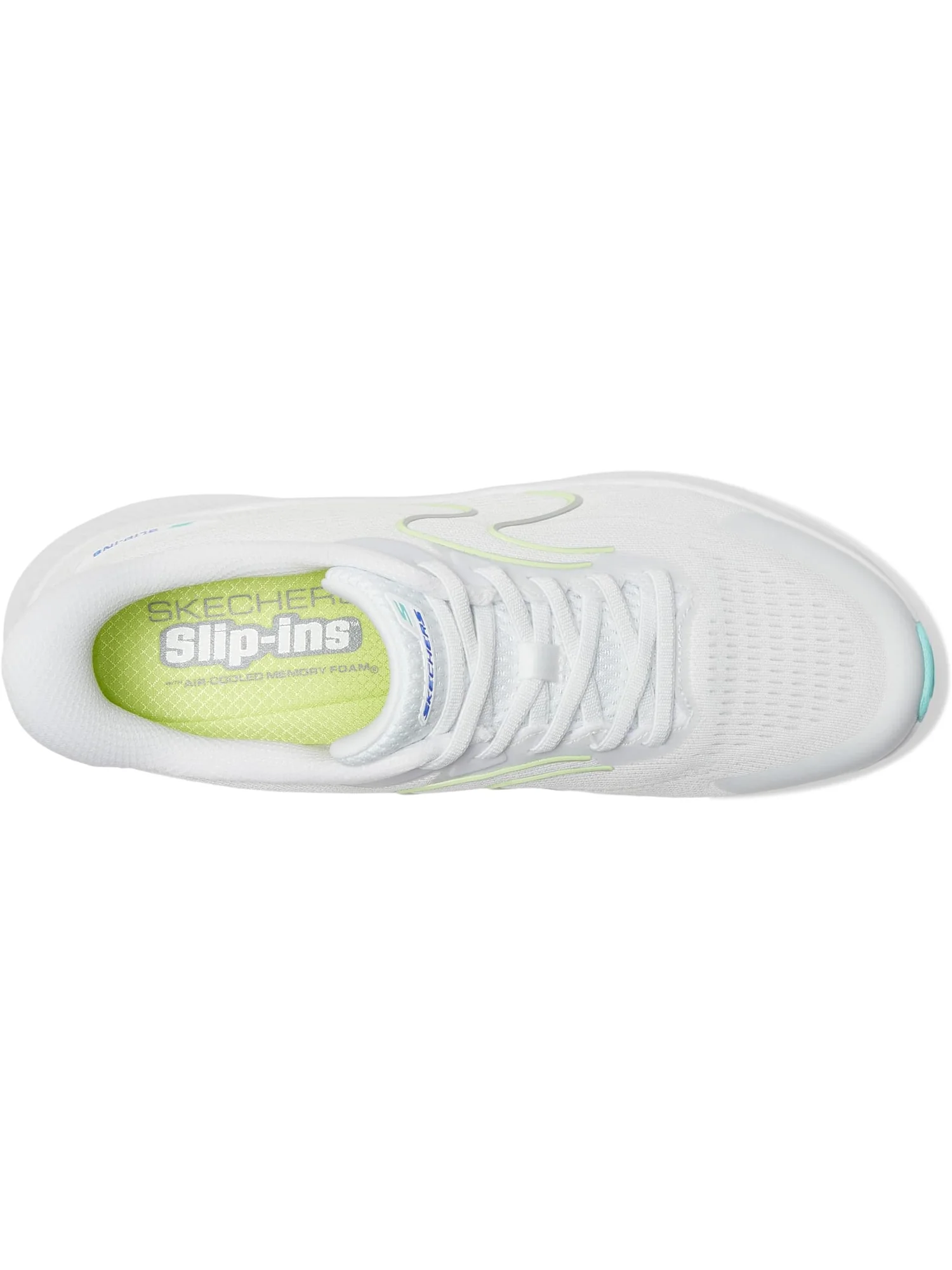 Кроссовки SKECHERS Go Run Consistent 2.0 Lockhart Hands Free Slip-ins — изображение 2 из 7, белый